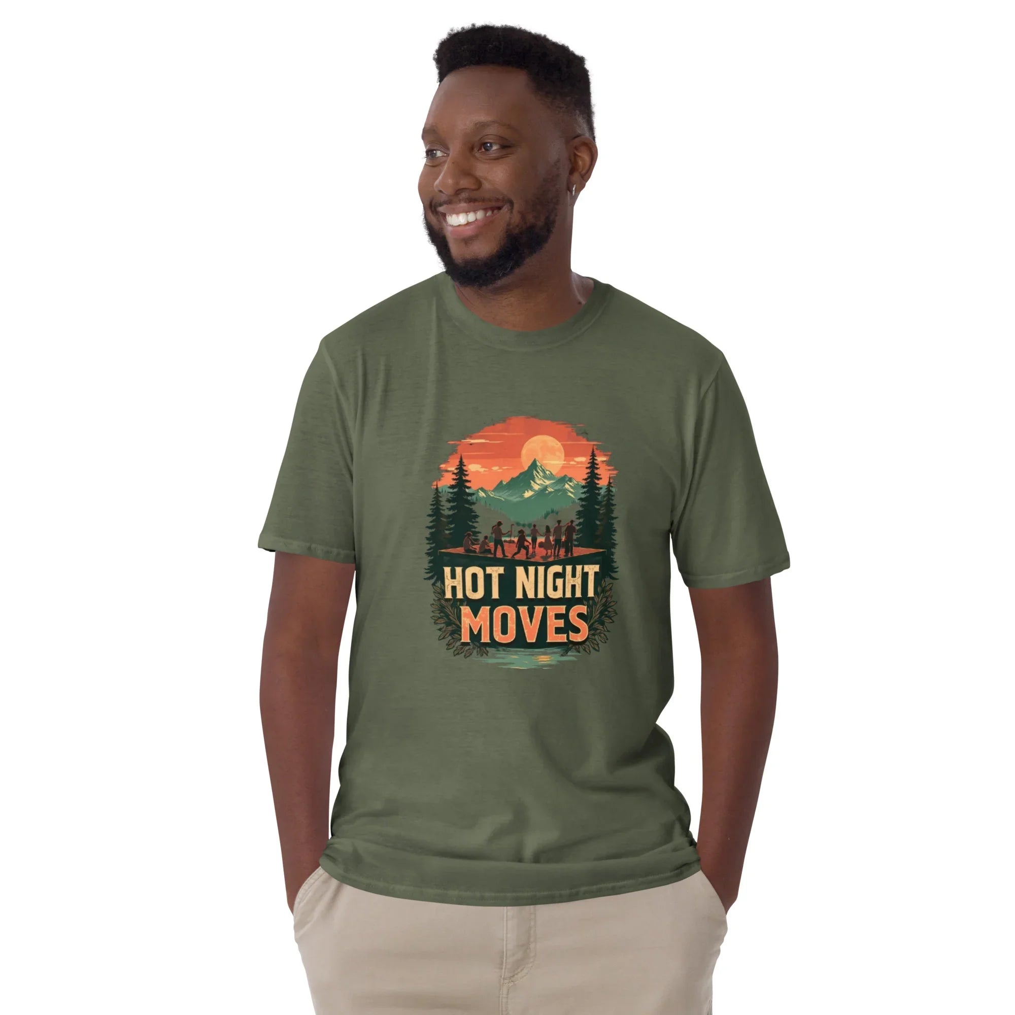Hot Night Moves Sunset Dance Tee - RaZits