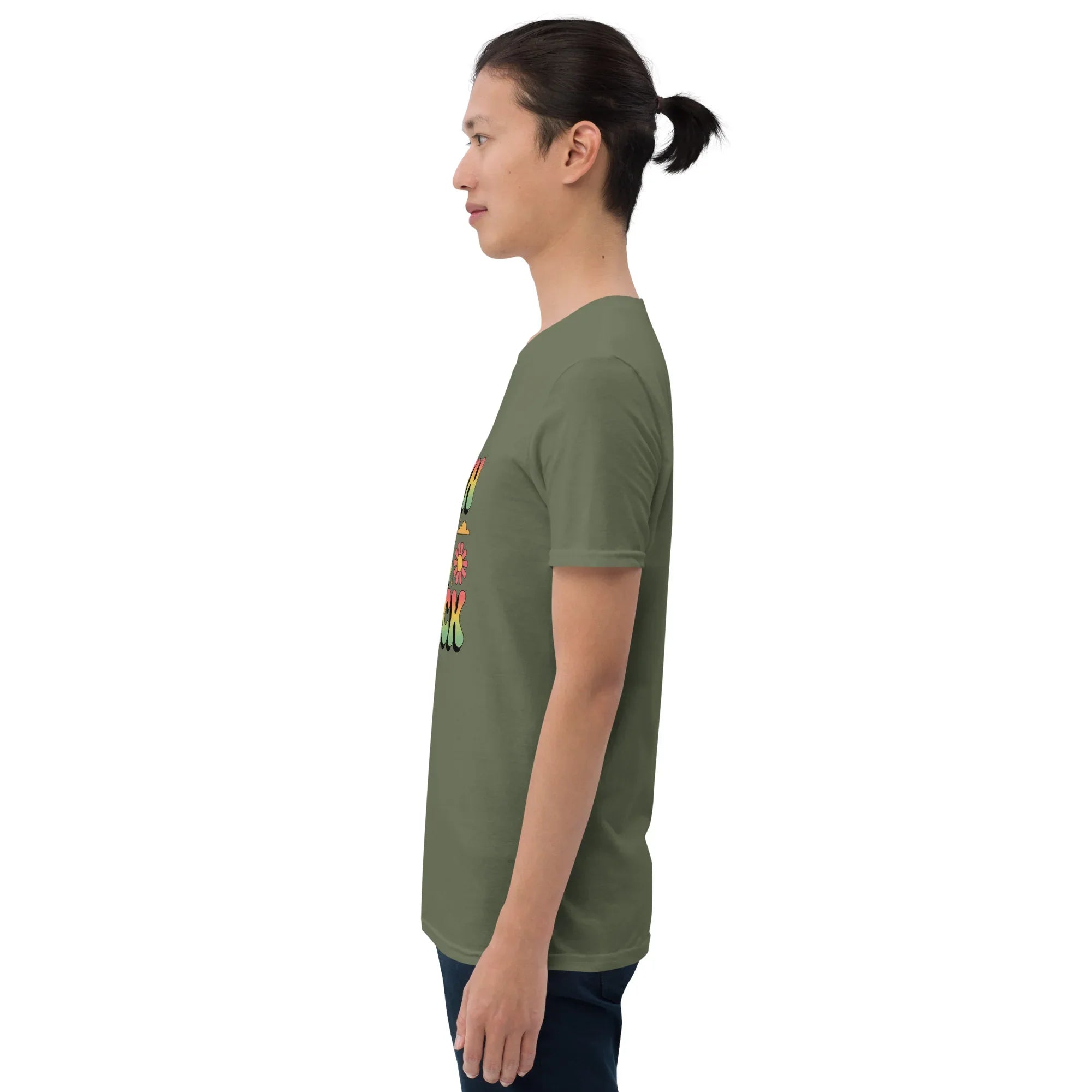 Retro Plant T-Shirt – Green Is the New Black Graphic Tee - RaZits