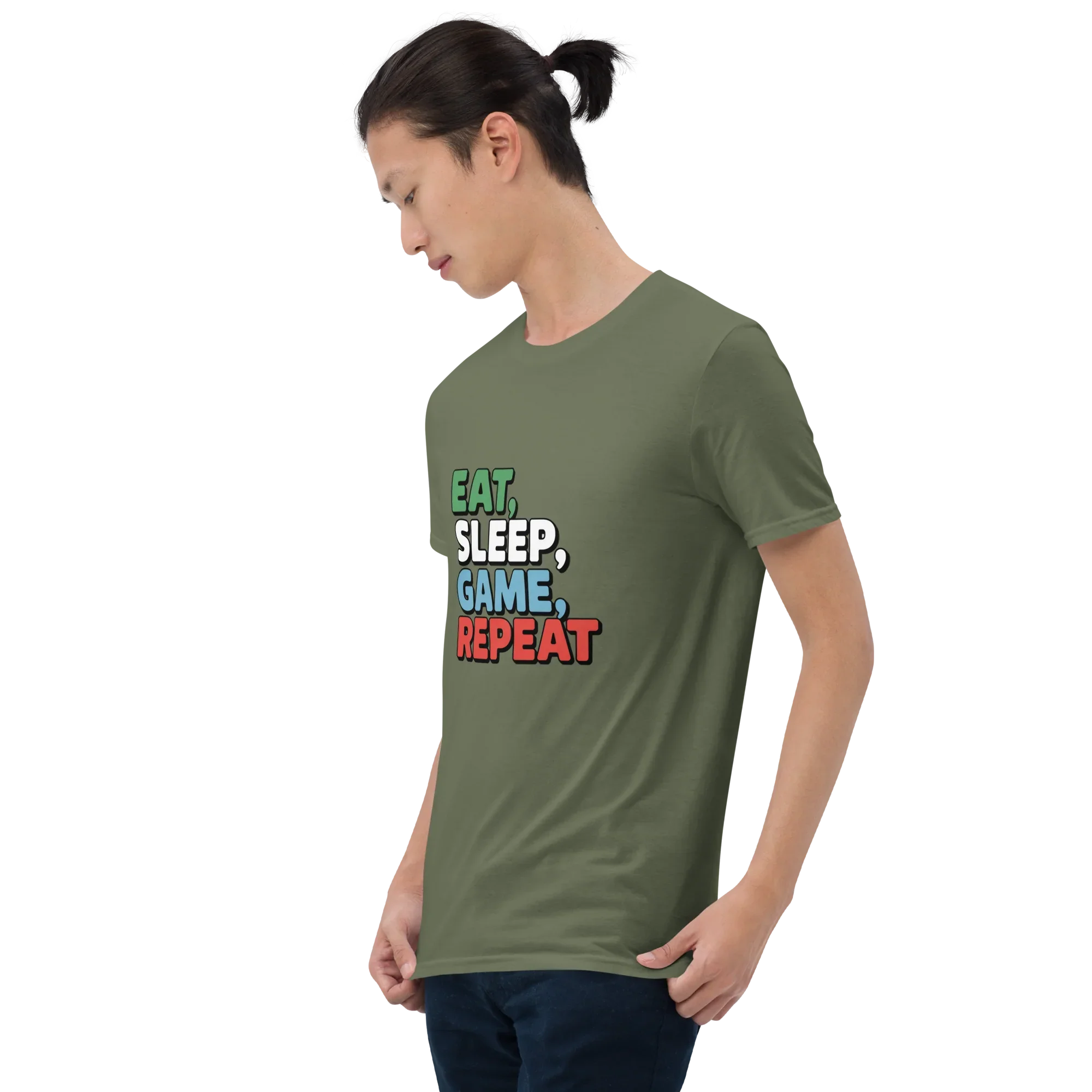 Eat Sleep Game Repeat Shirt – Gamer Lifestyle Tee - RaZits