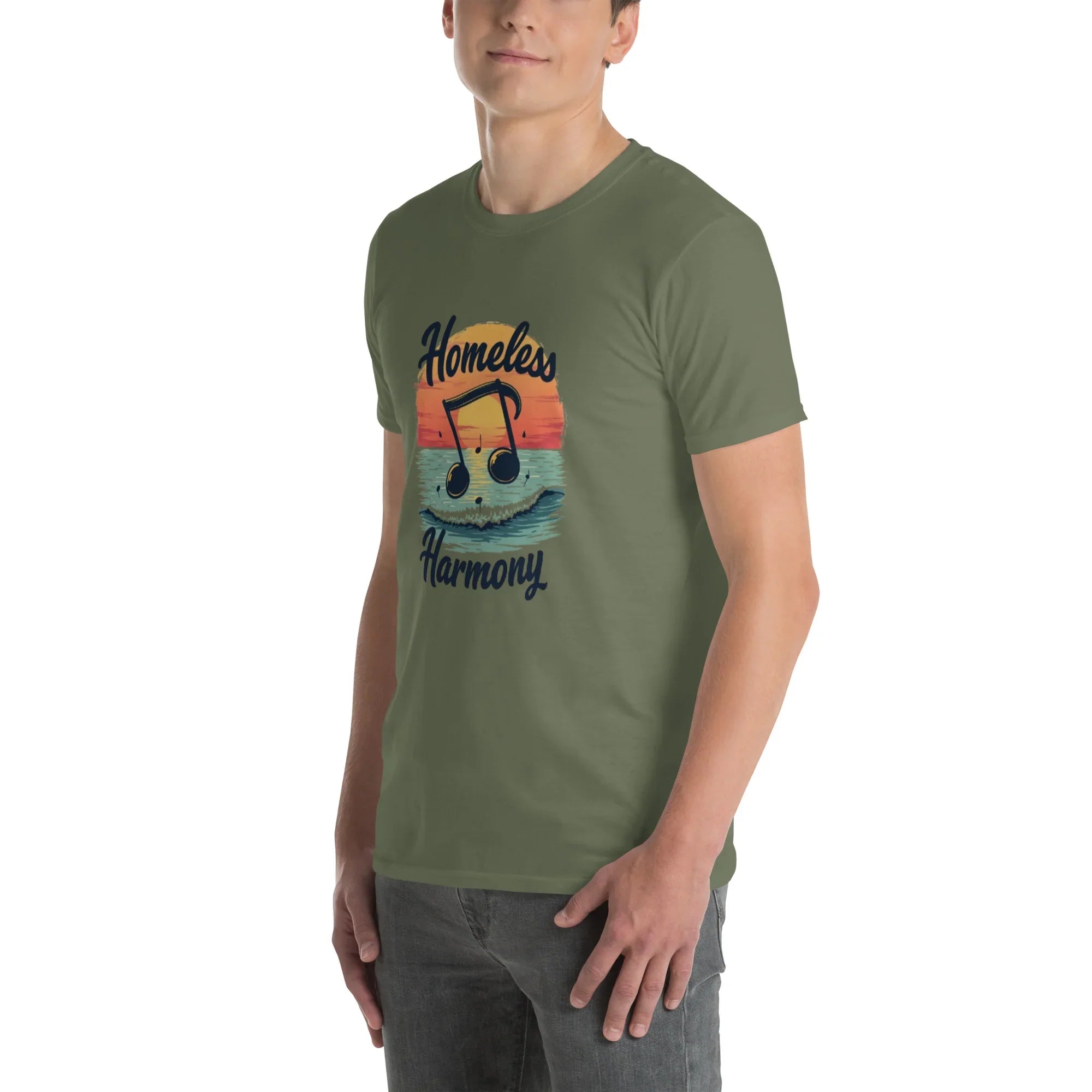 Homeless Harmony Sunset Music Tee - RaZits