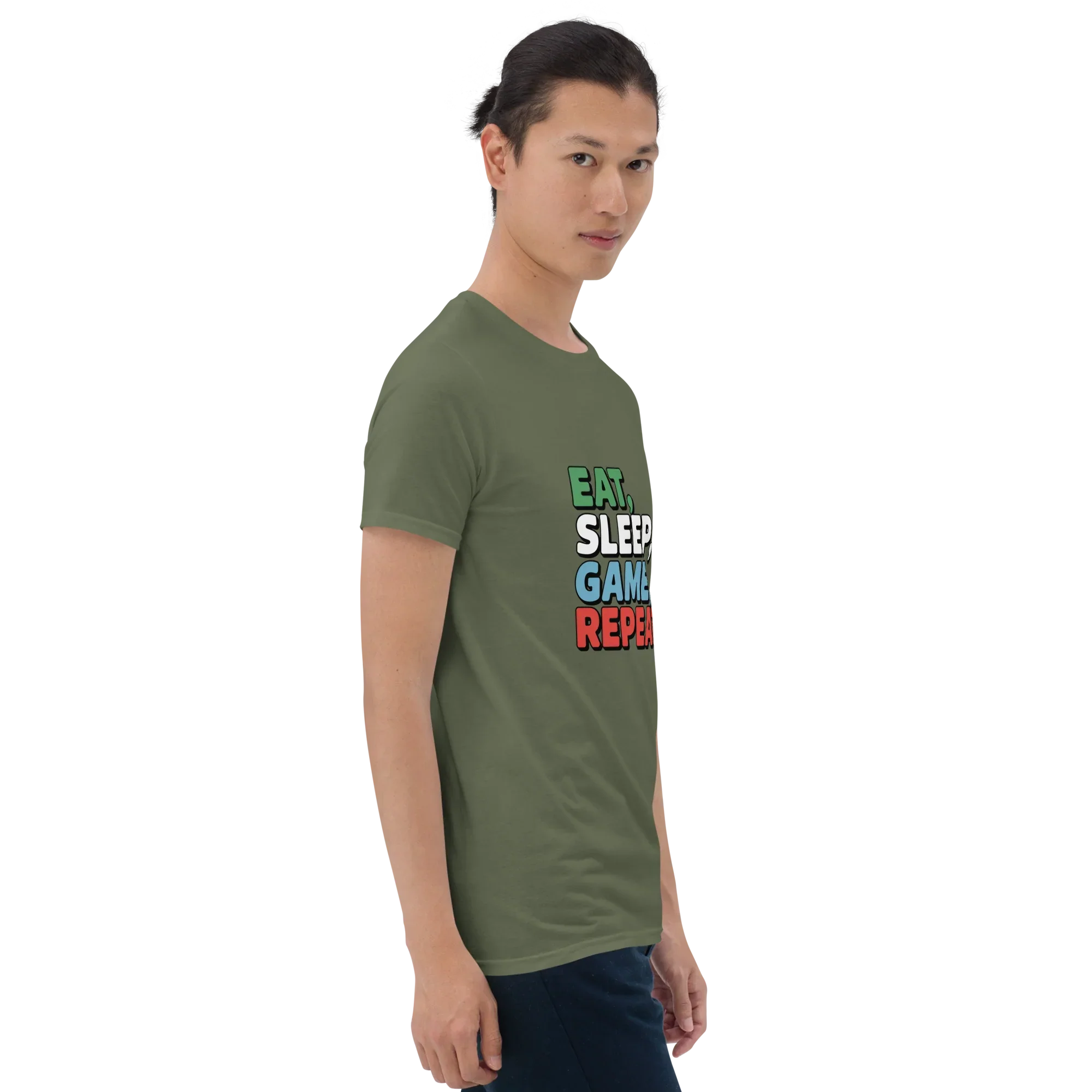 Eat Sleep Game Repeat Shirt – Gamer Lifestyle Tee - RaZits