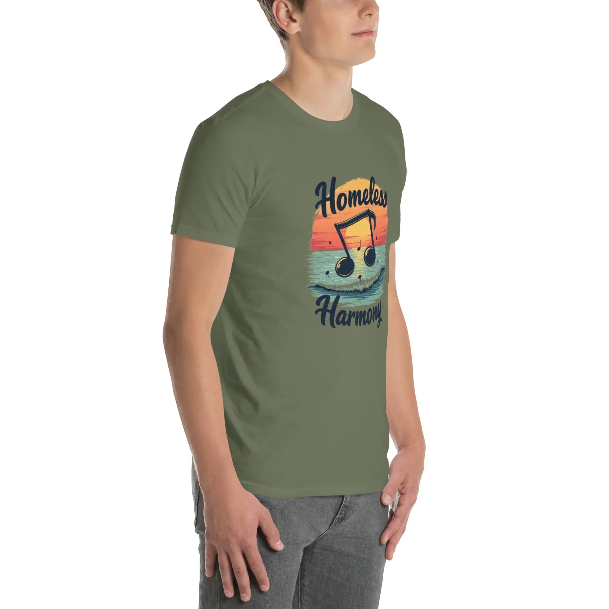 Homeless Harmony Sunset Music Tee - RaZits