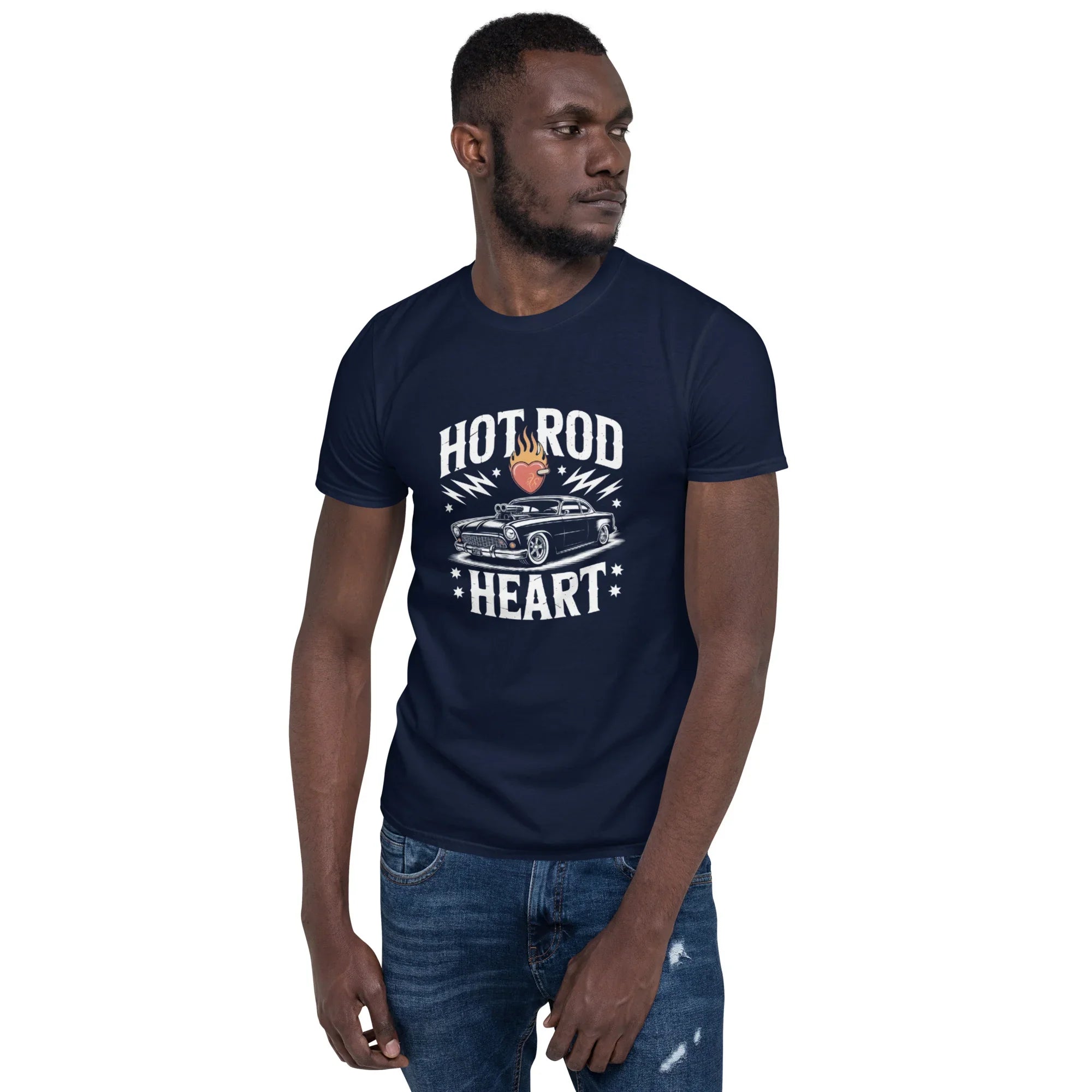 Hot Rod Heart Muscle Car Tee - RaZits