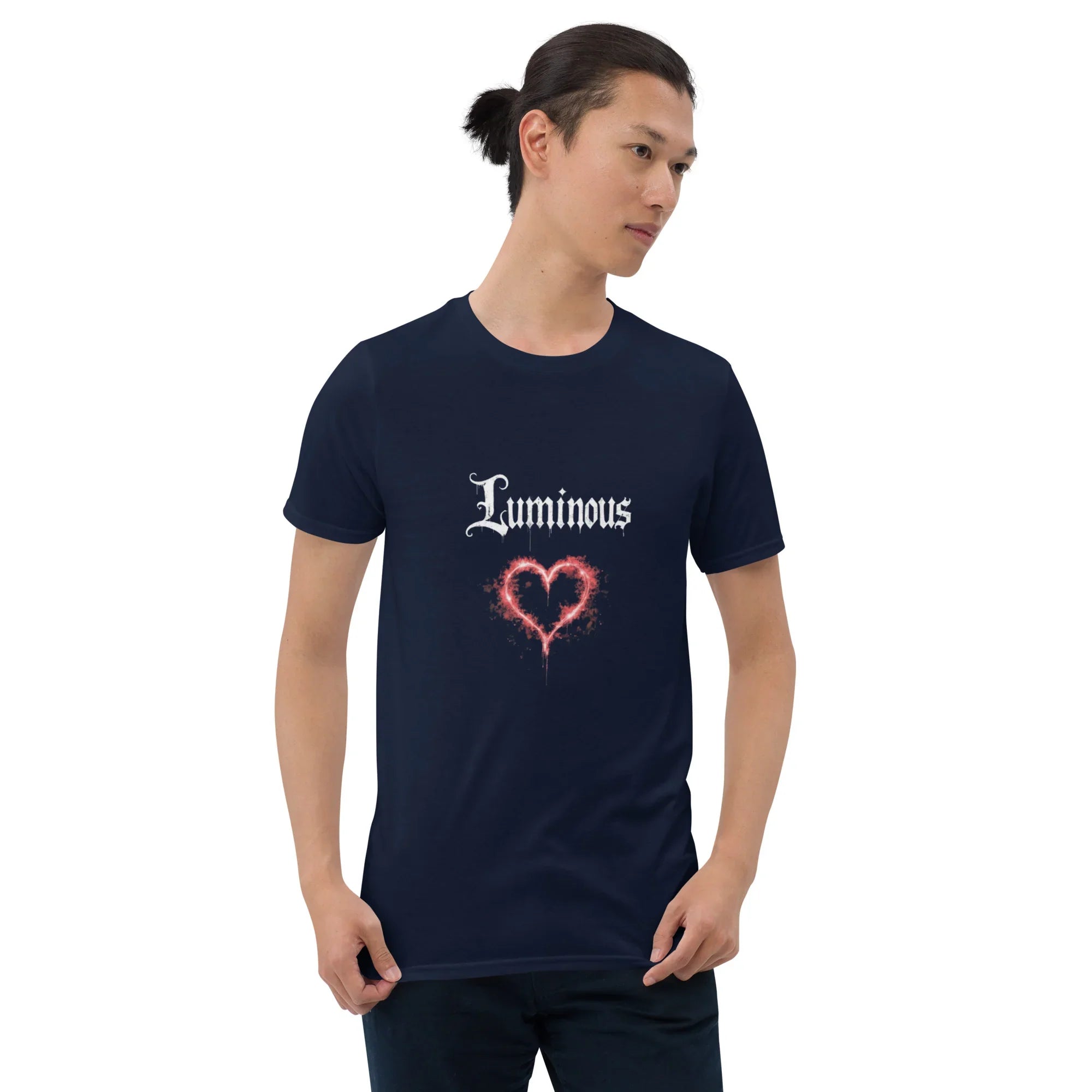 Luminous Lyrics Heart Glow Tee - RaZits