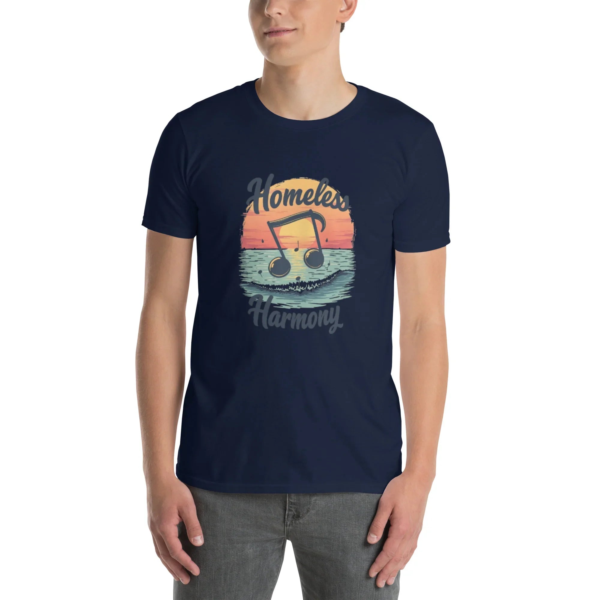Homeless Harmony Sunset Music Tee - RaZits