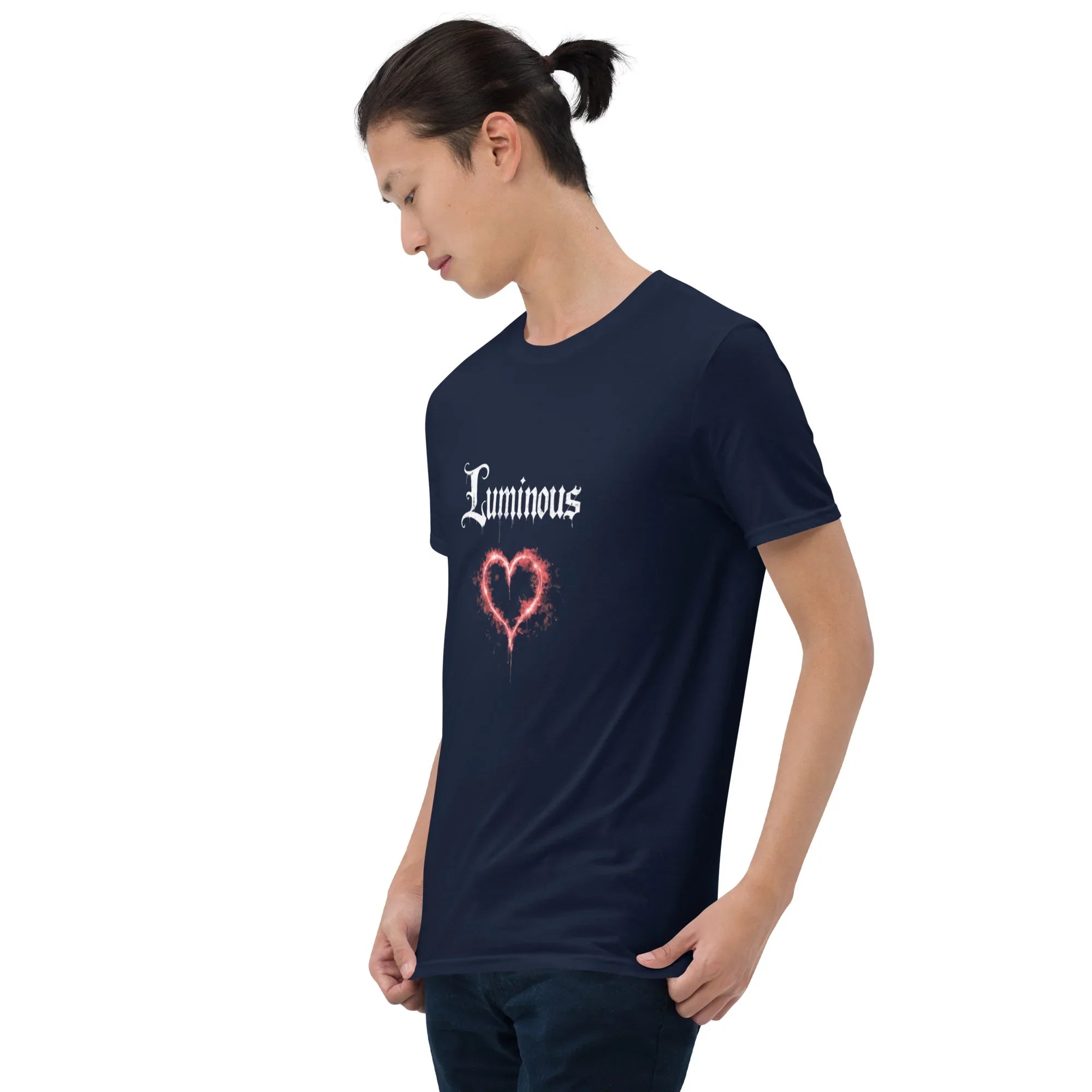 Luminous Lyrics Heart Glow Tee - RaZits