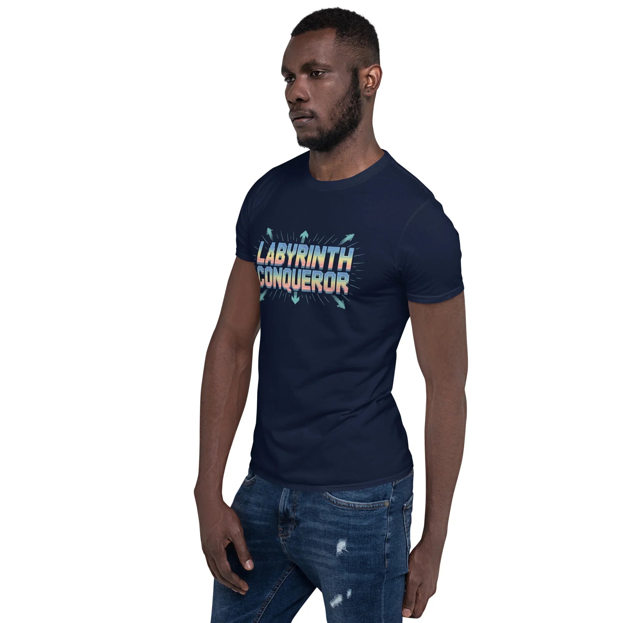 Dungeon Crawler Shirt – Pixel Labyrinth Conqueror Tee - RaZits