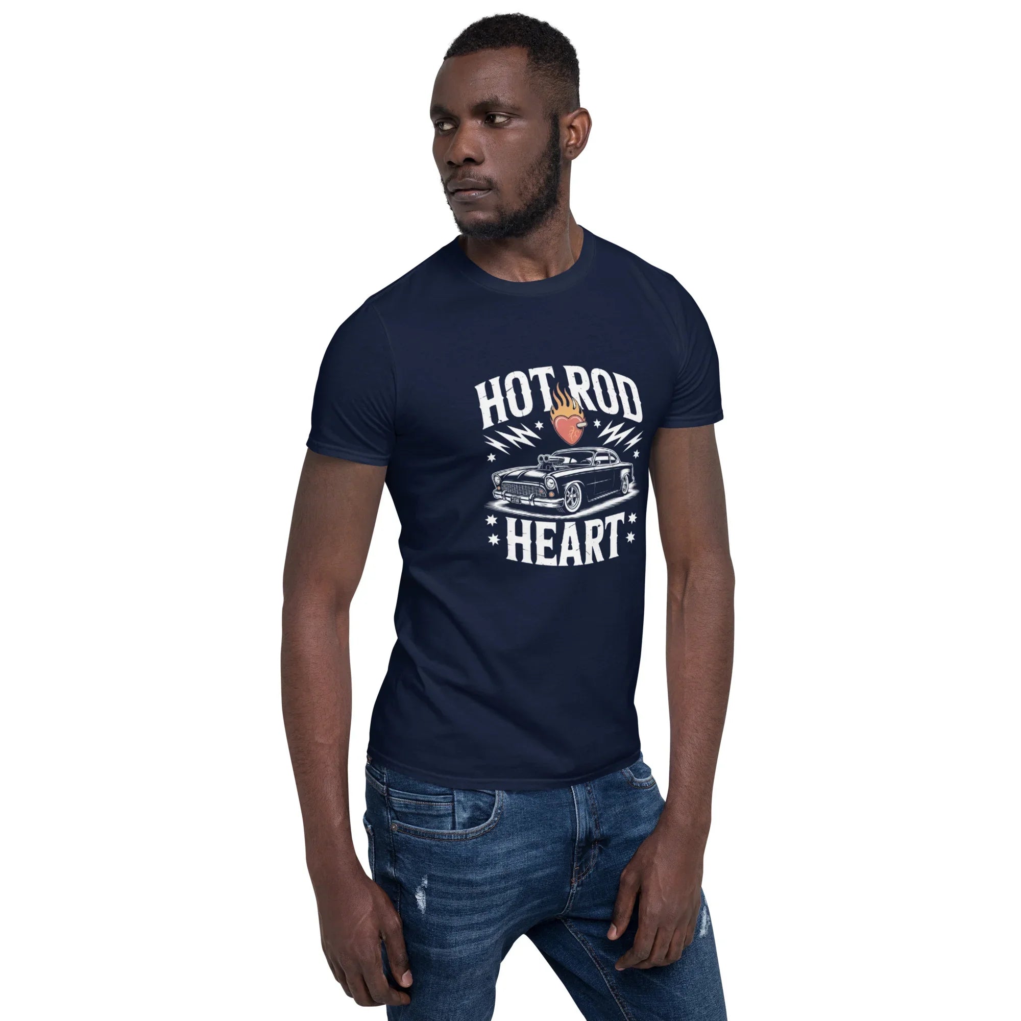 Hot Rod Heart Muscle Car Tee - RaZits