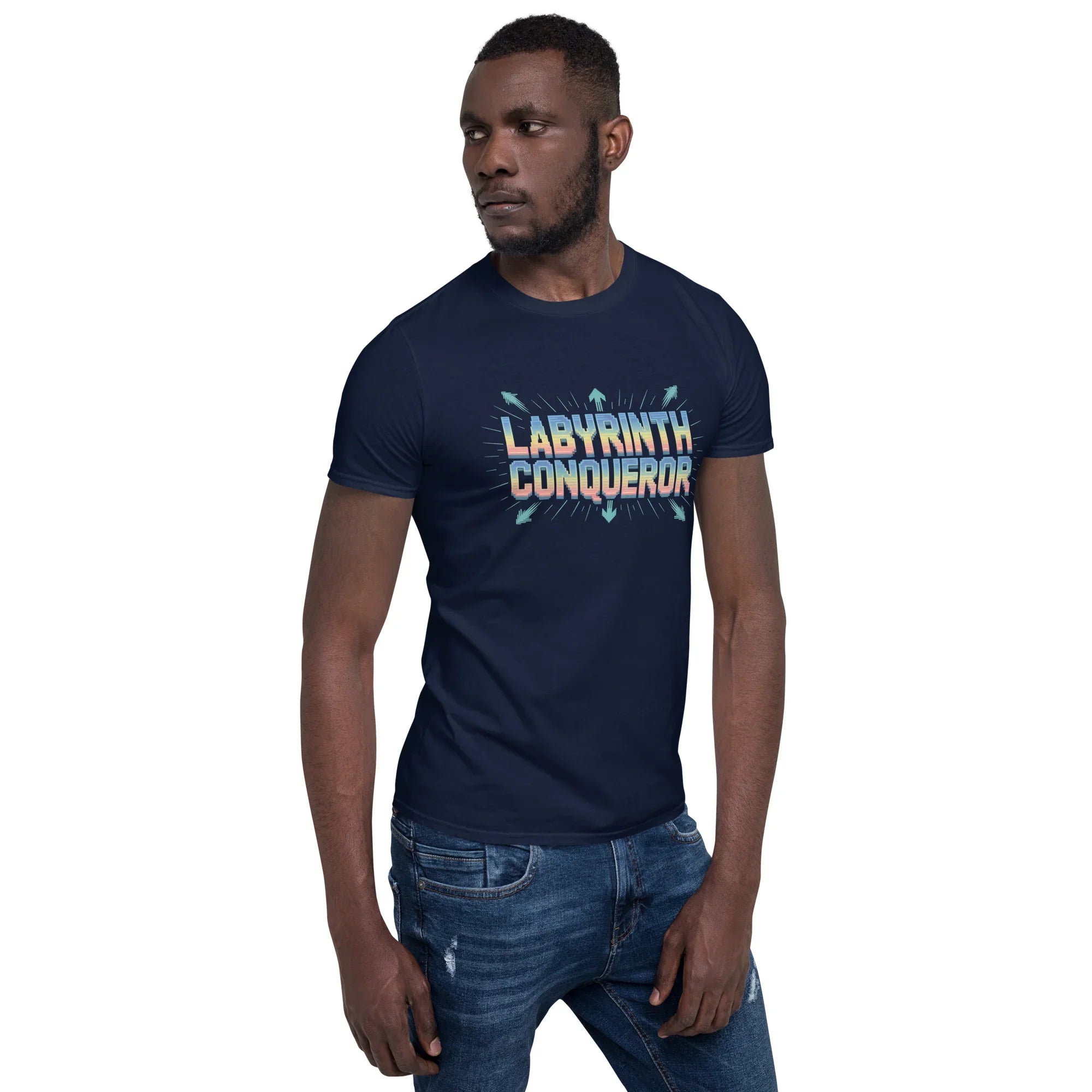 Dungeon Crawler Shirt – Pixel Labyrinth Conqueror Tee - RaZits