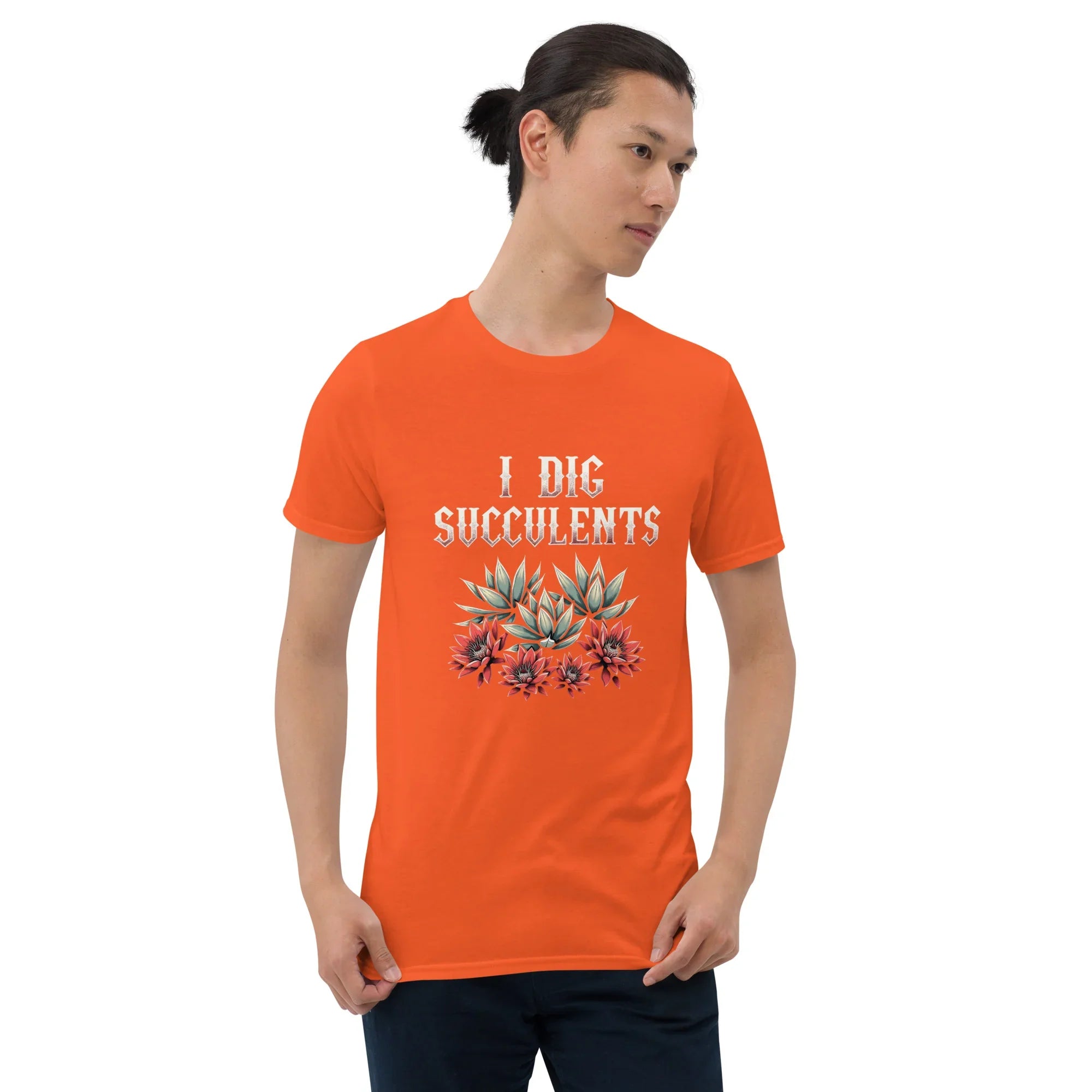 Succulent Lover T-Shirt – I Dig Succulents Graphic Tee - RaZits