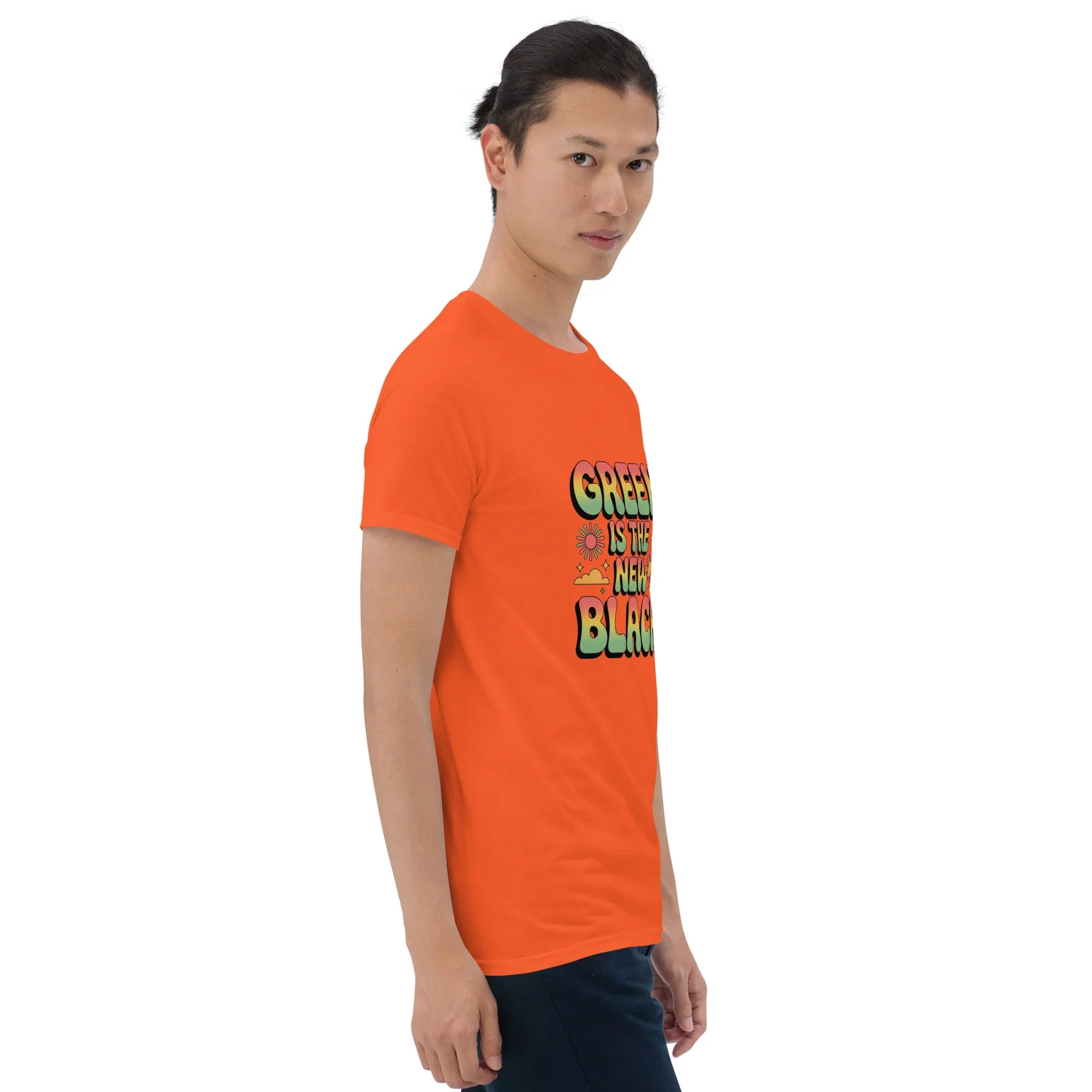 Retro Plant T-Shirt – Green Is the New Black Graphic Tee - RaZits