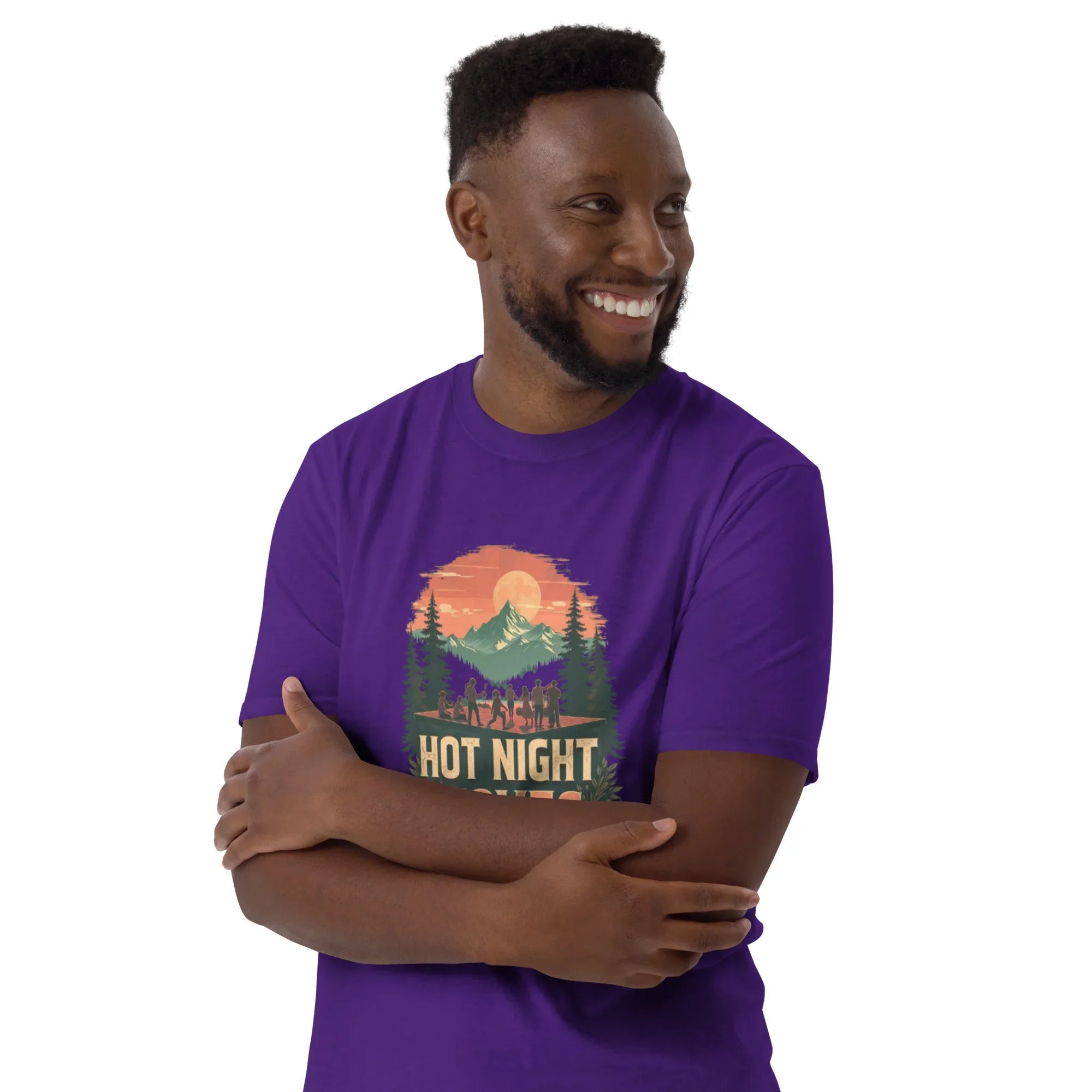 Hot Night Moves Sunset Dance Tee - RaZits