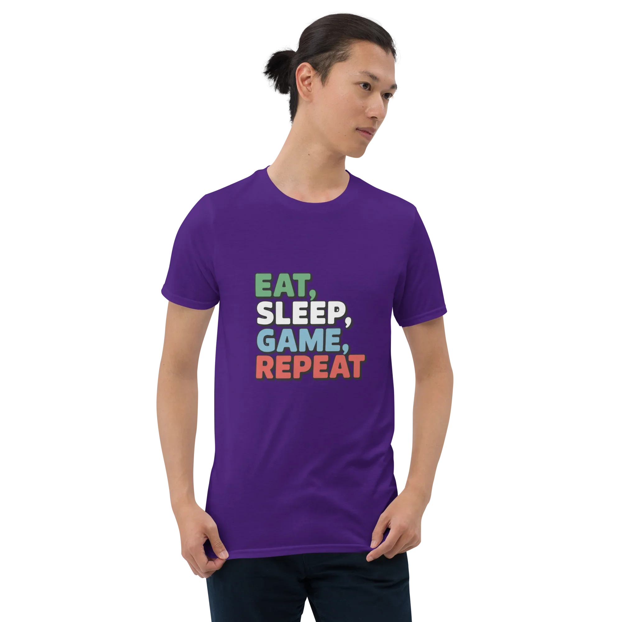 Eat Sleep Game Repeat Shirt – Gamer Lifestyle Tee - RaZits
