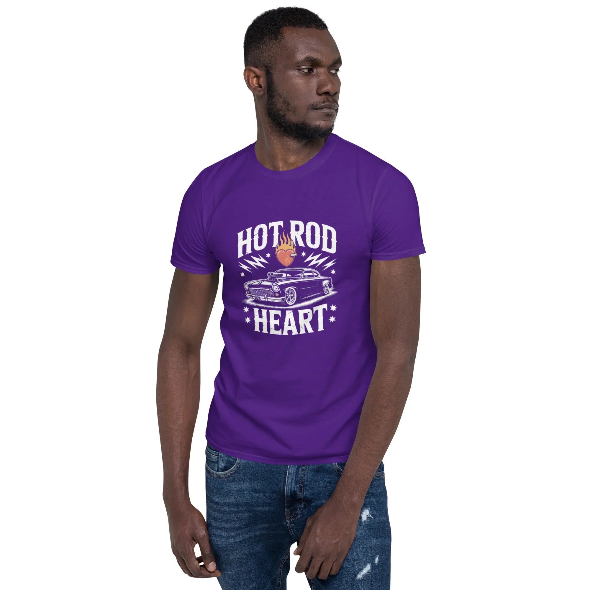 Hot Rod Heart Muscle Car Tee - RaZits