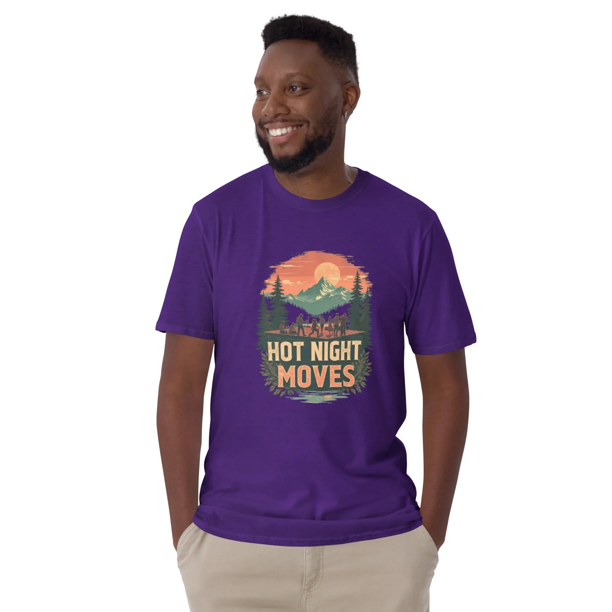 Hot Night Moves Sunset Dance Tee - RaZits