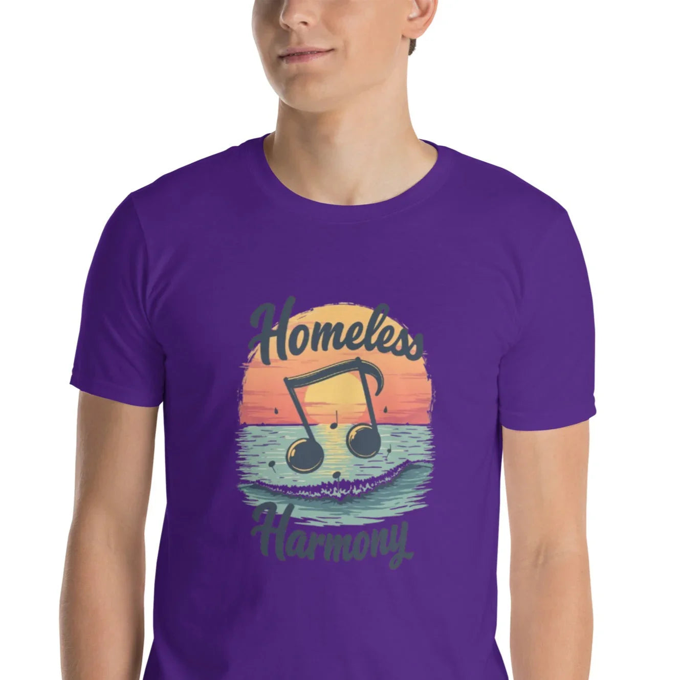 Homeless Harmony Sunset Music Tee - RaZits