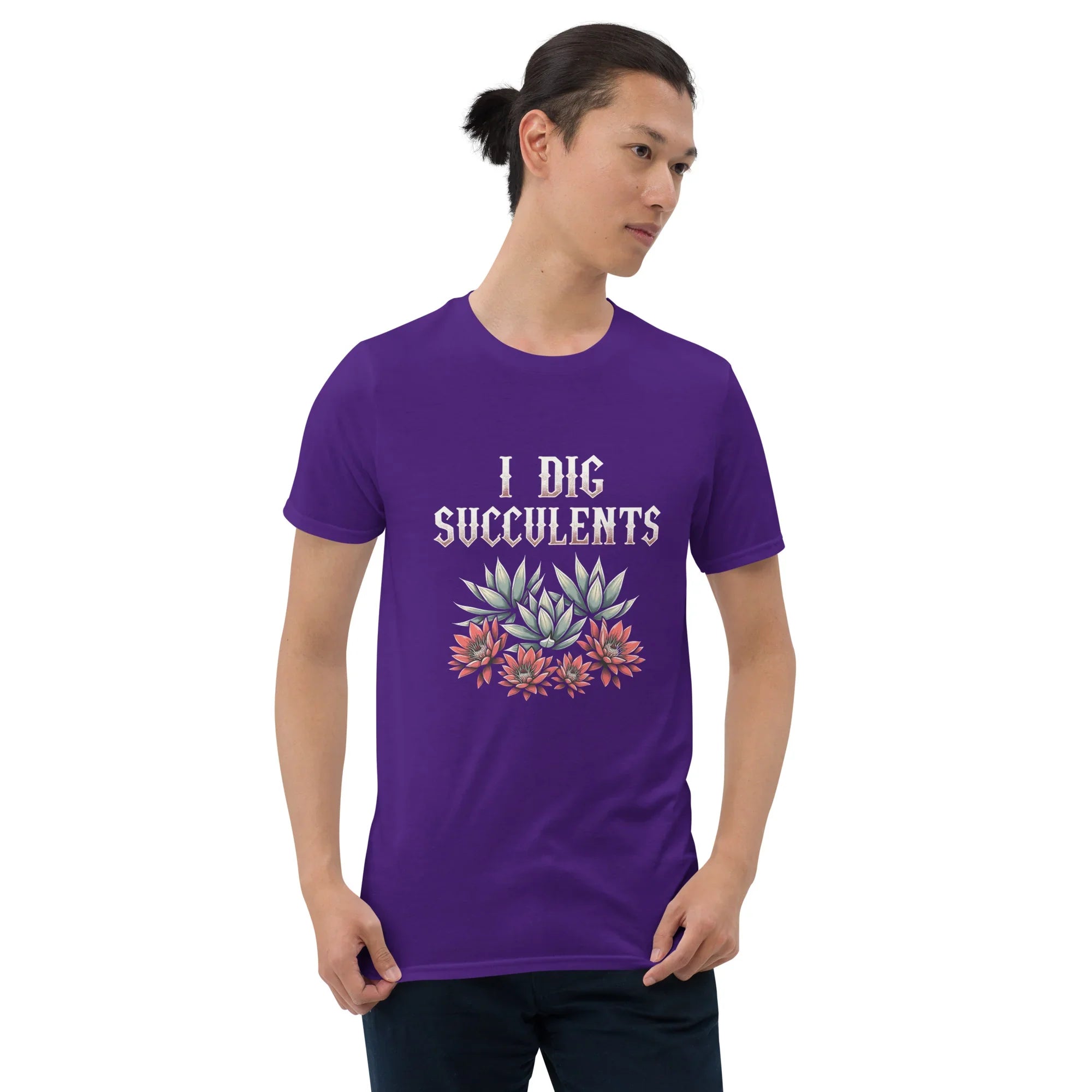 Succulent Lover T-Shirt – I Dig Succulents Graphic Tee - RaZits