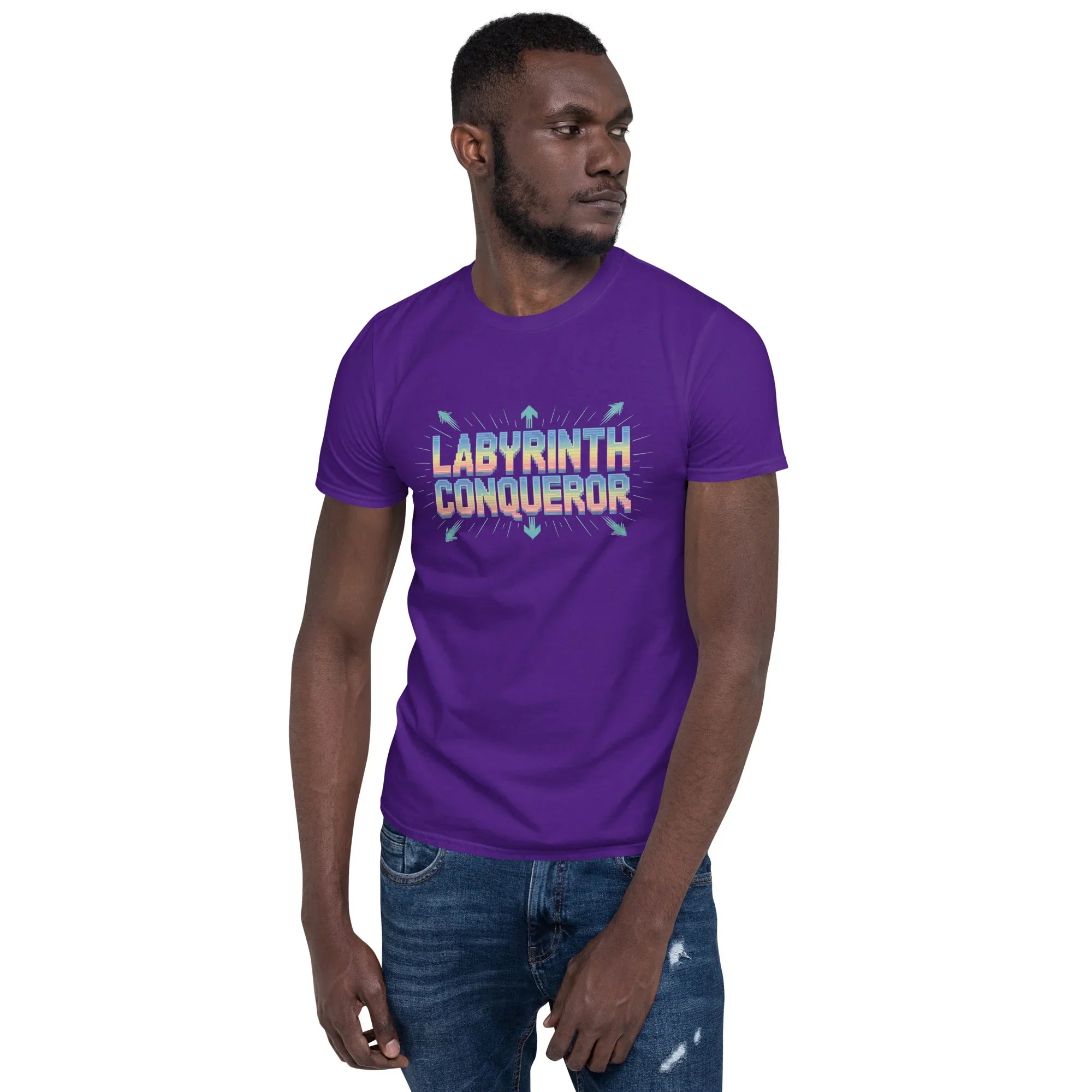 Dungeon Crawler Shirt – Pixel Labyrinth Conqueror Tee - RaZits