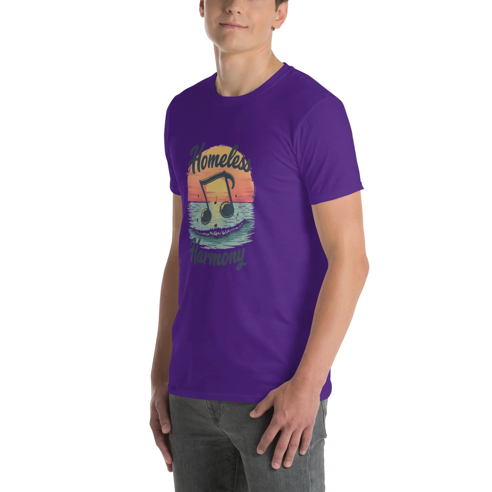 Homeless Harmony Sunset Music Tee - RaZits
