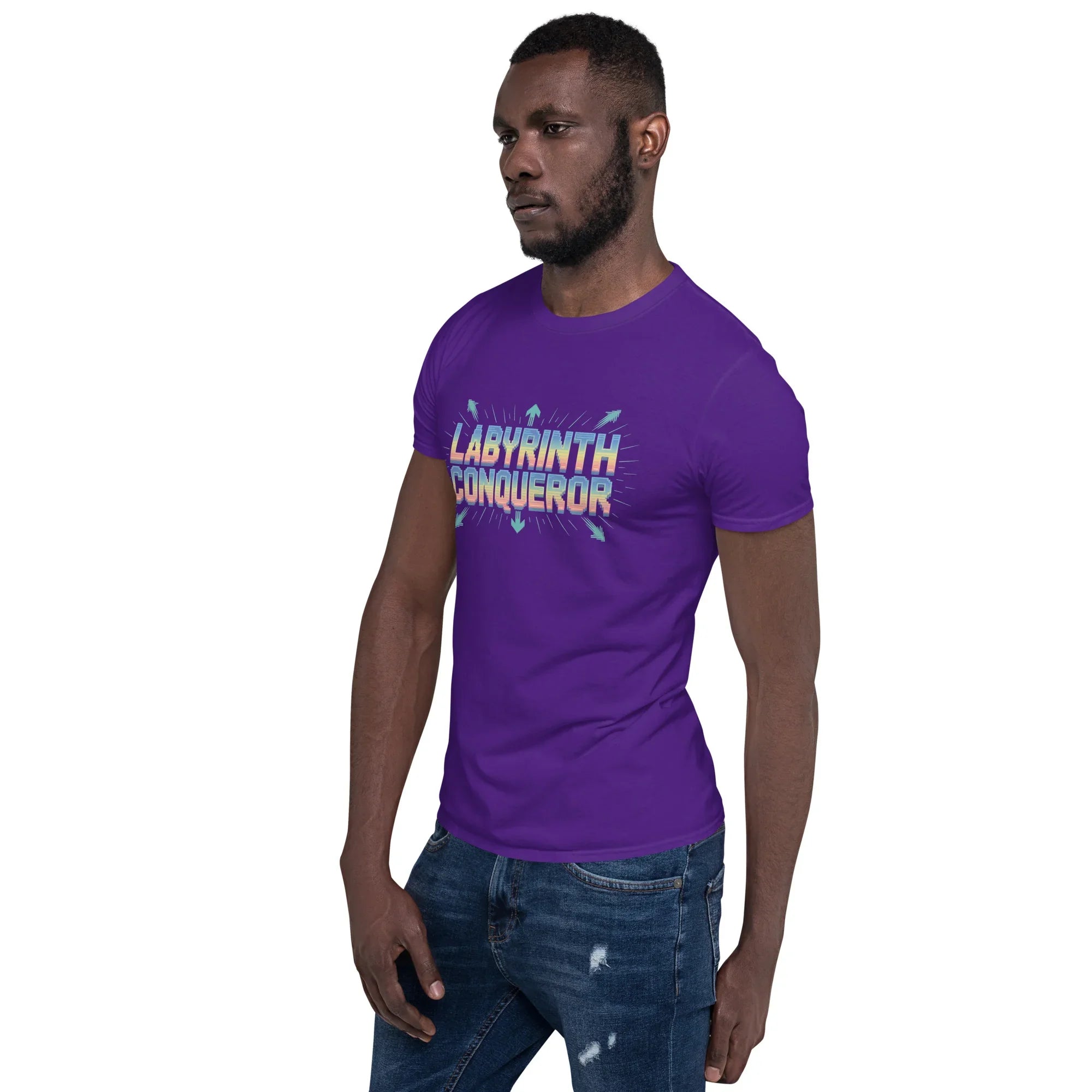 Dungeon Crawler Shirt – Pixel Labyrinth Conqueror Tee - RaZits