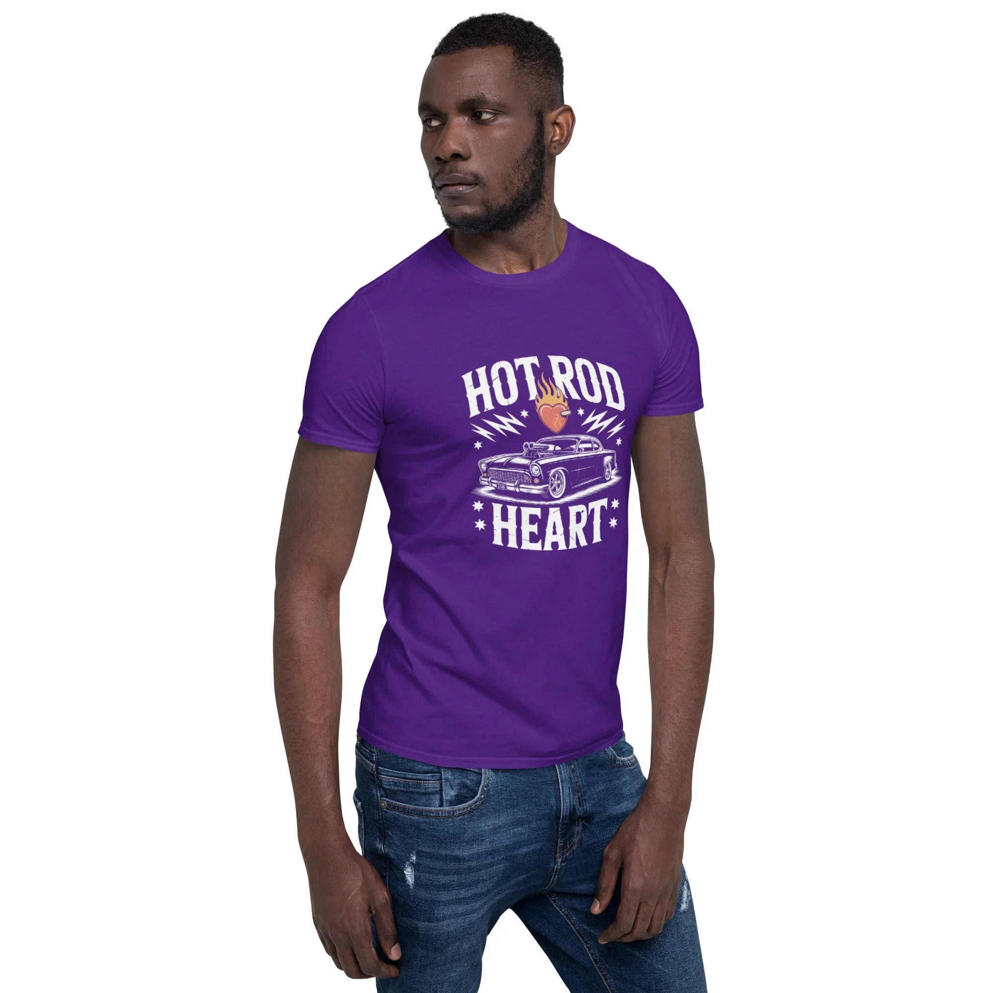 Hot Rod Heart Muscle Car Tee - RaZits