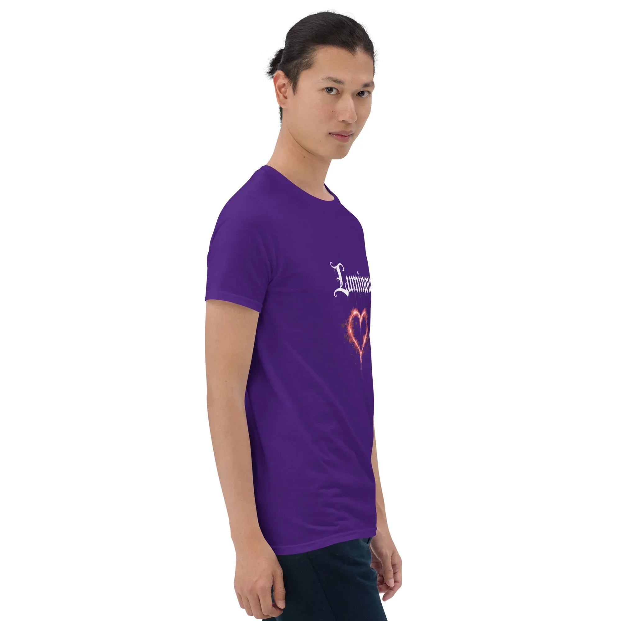 Luminous Lyrics Heart Glow Tee - RaZits