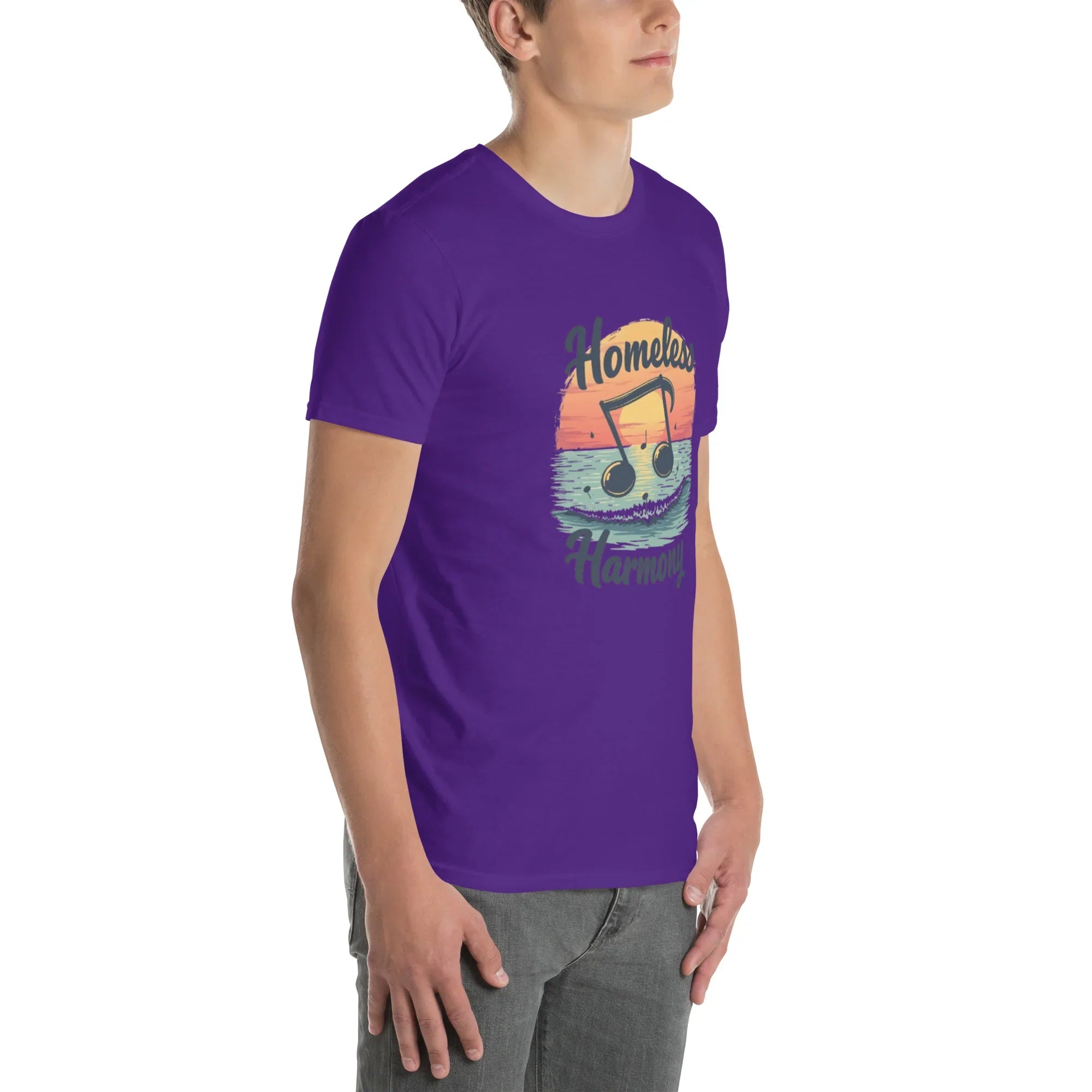 Homeless Harmony Sunset Music Tee - RaZits