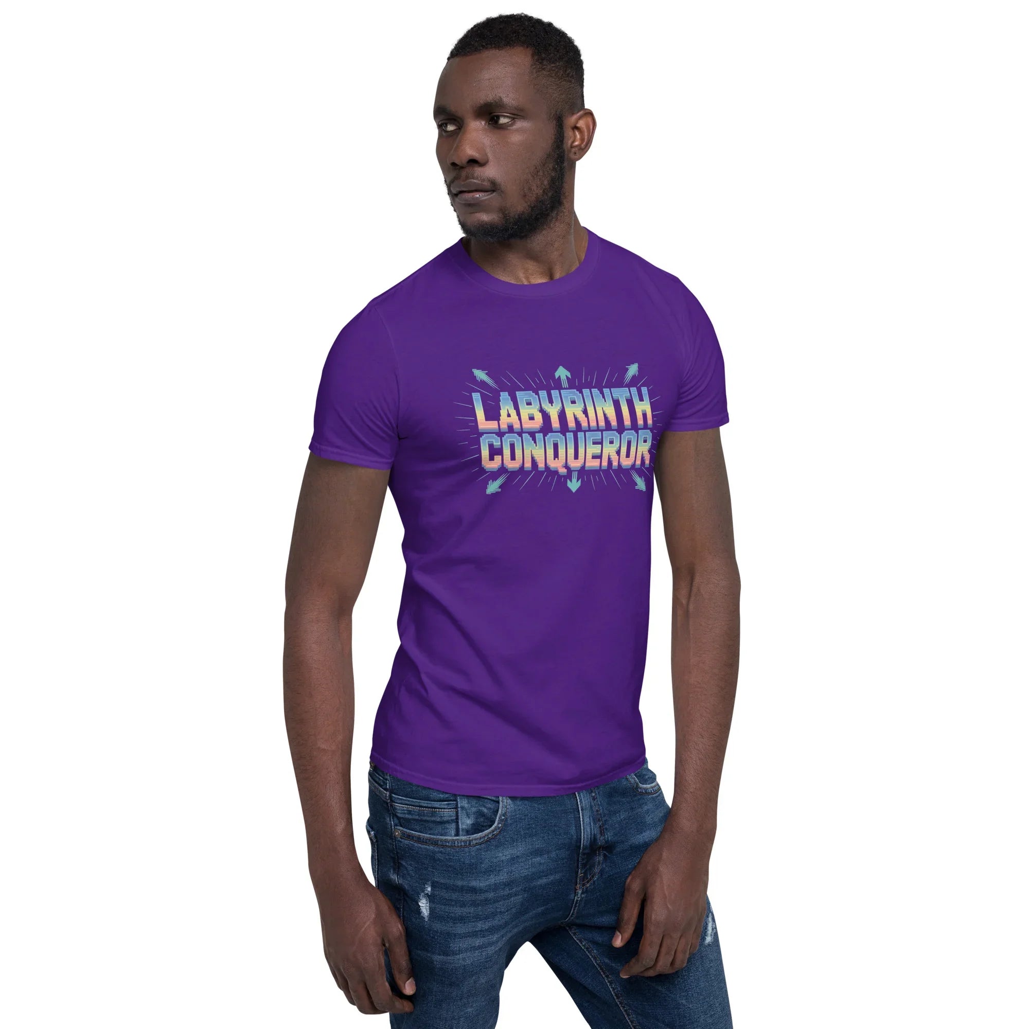 Dungeon Crawler Shirt – Pixel Labyrinth Conqueror Tee - RaZits
