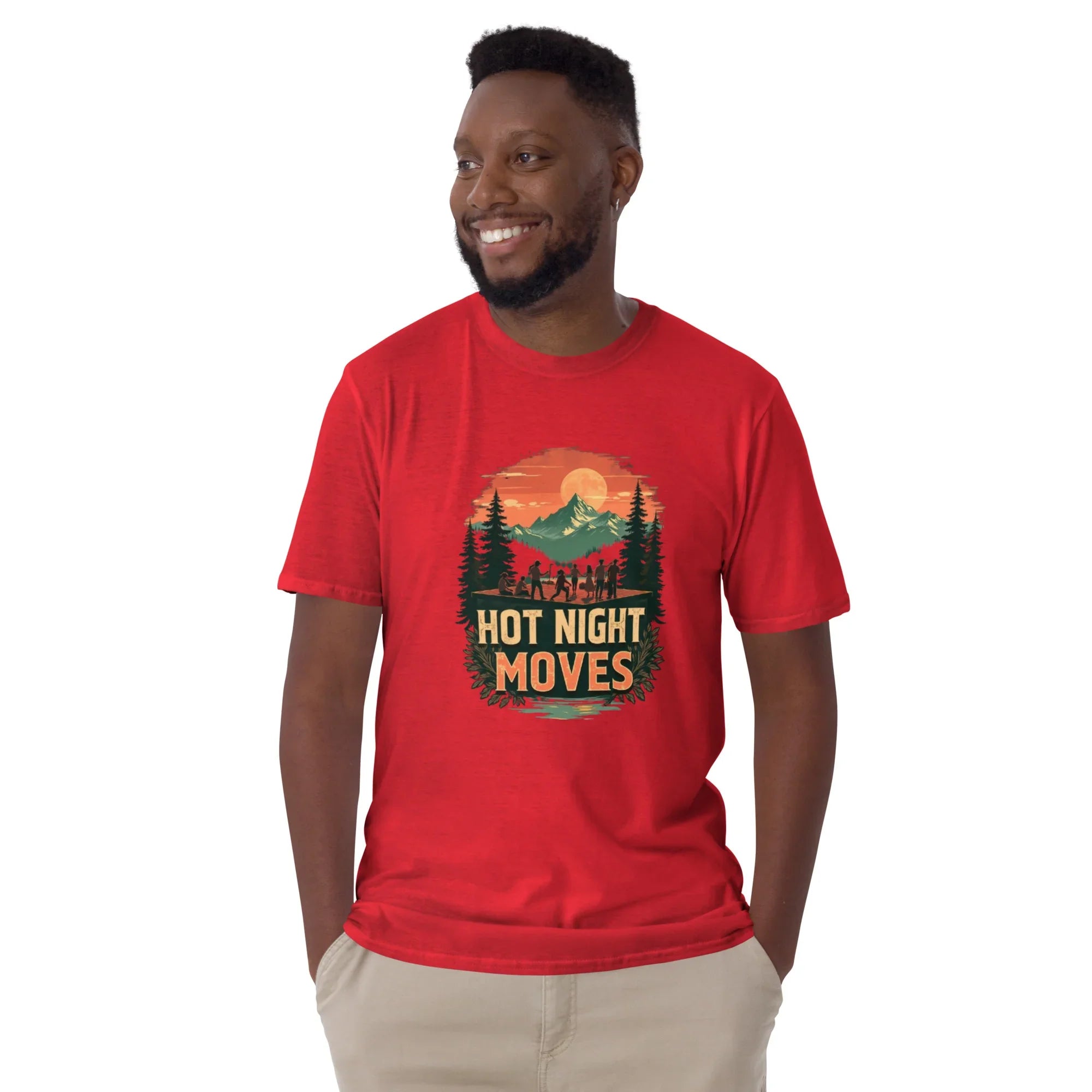 Hot Night Moves Sunset Dance Tee - RaZits