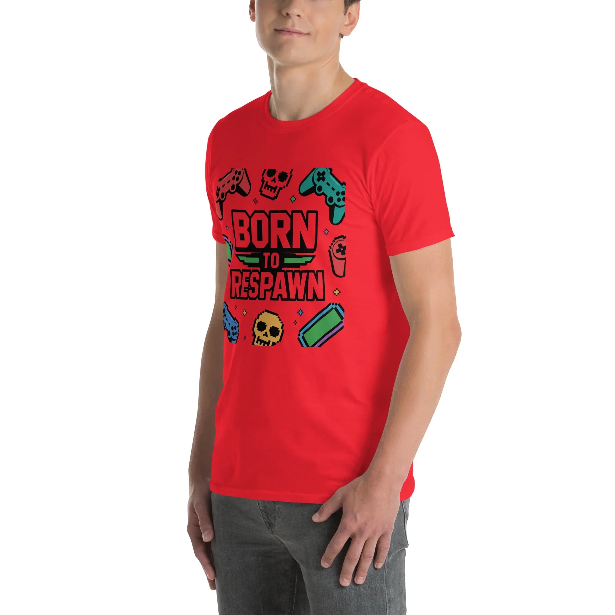 Born to Respawn Shirt – Retro Gamer Comeback Tee - RaZits