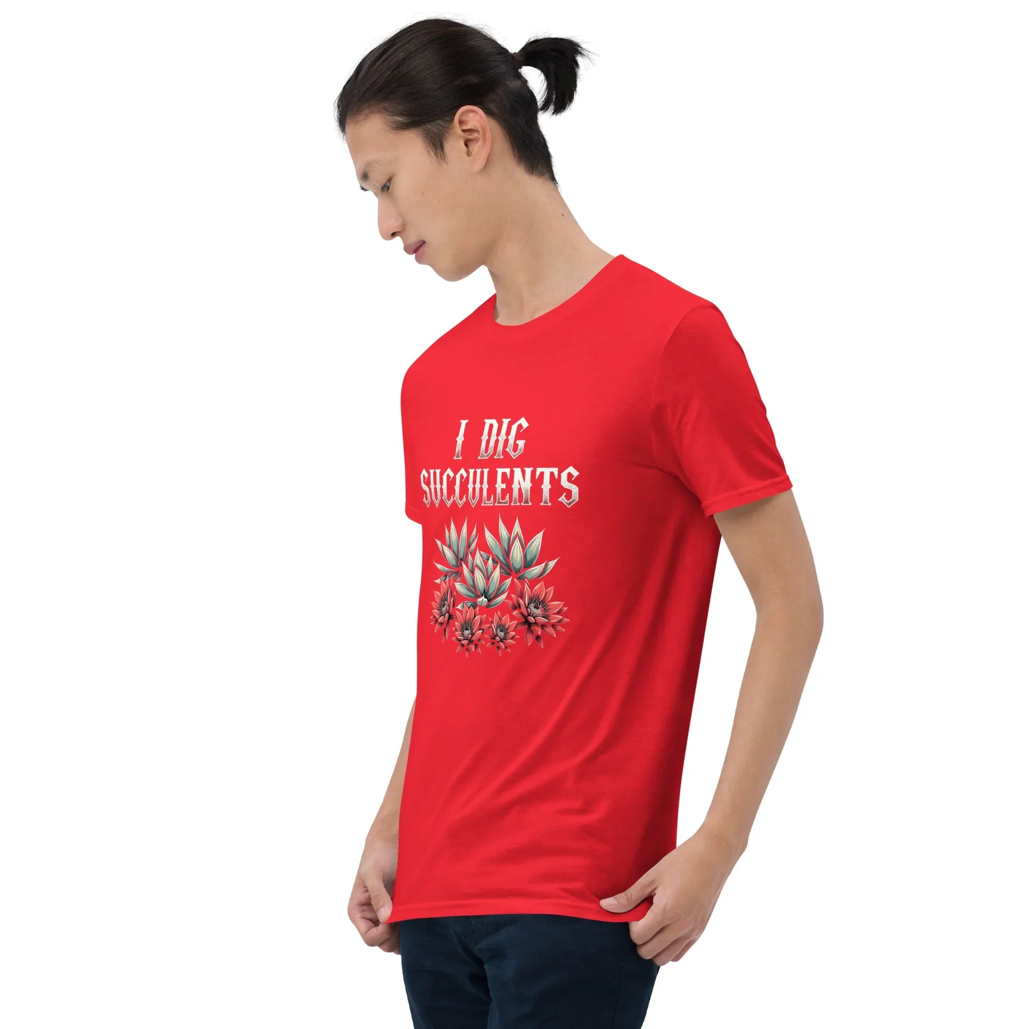 Succulent Lover T-Shirt – I Dig Succulents Graphic Tee - RaZits