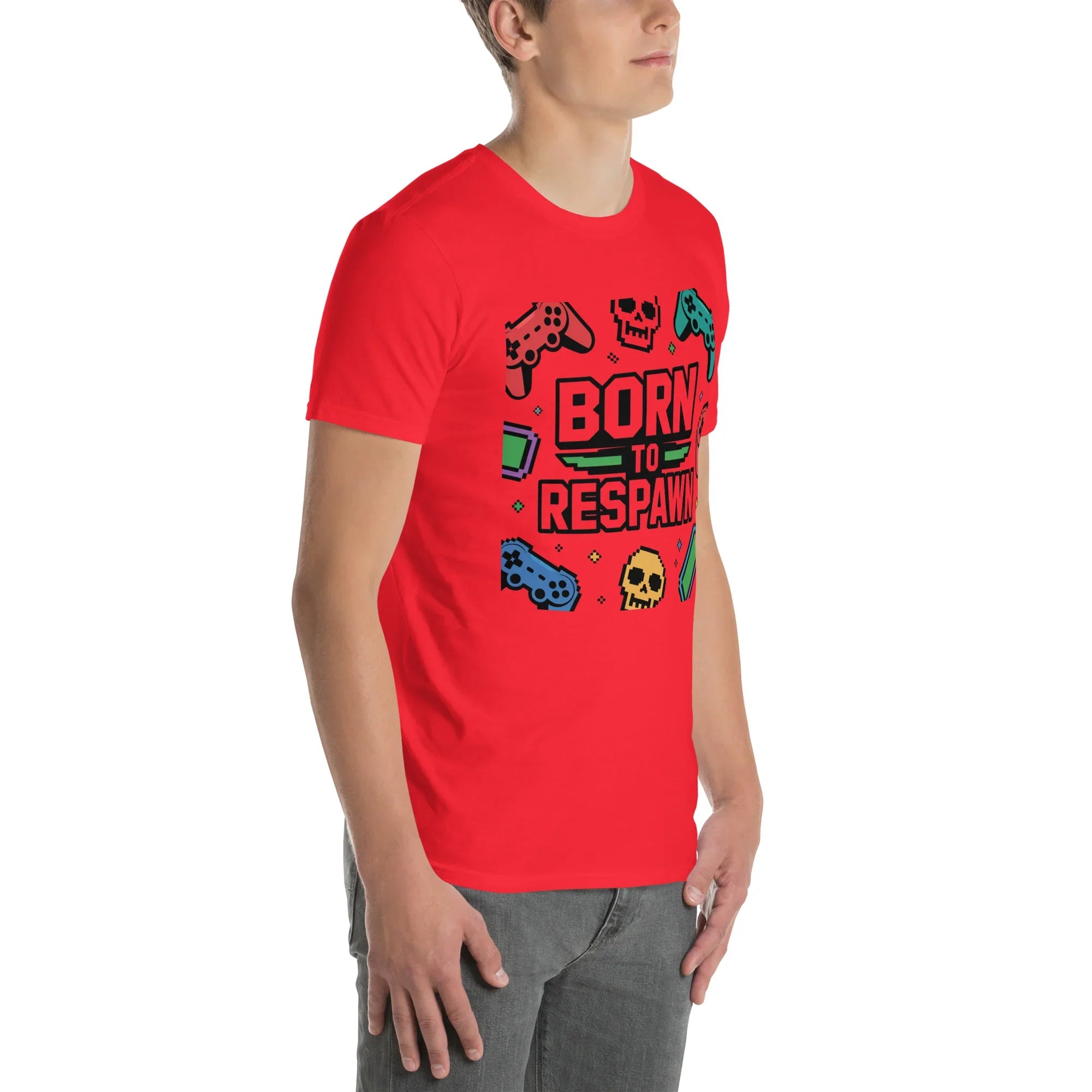 Born to Respawn Shirt – Retro Gamer Comeback Tee - RaZits