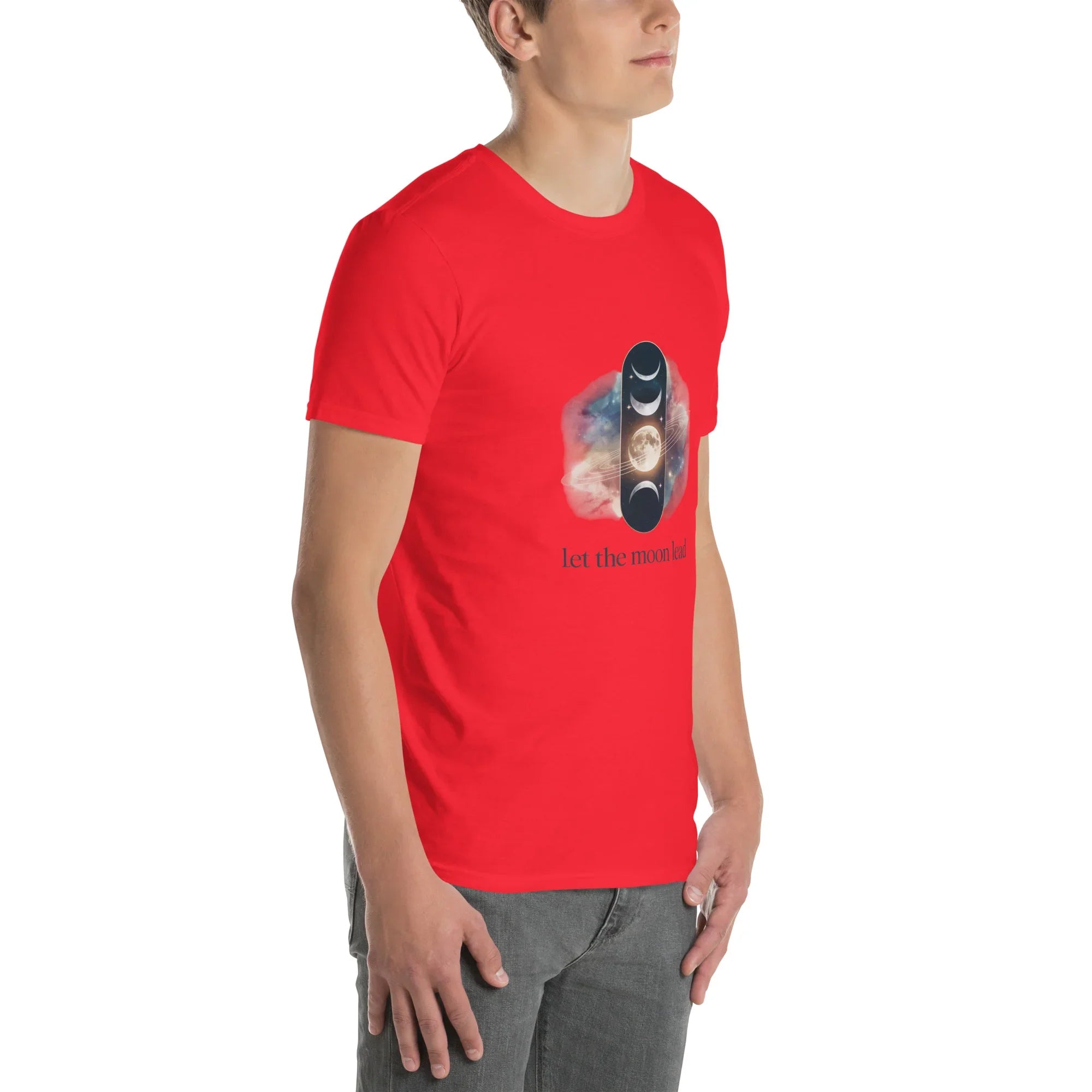 Let the Moon Lead T-Shirt – Phases & Saturn Design - RaZits