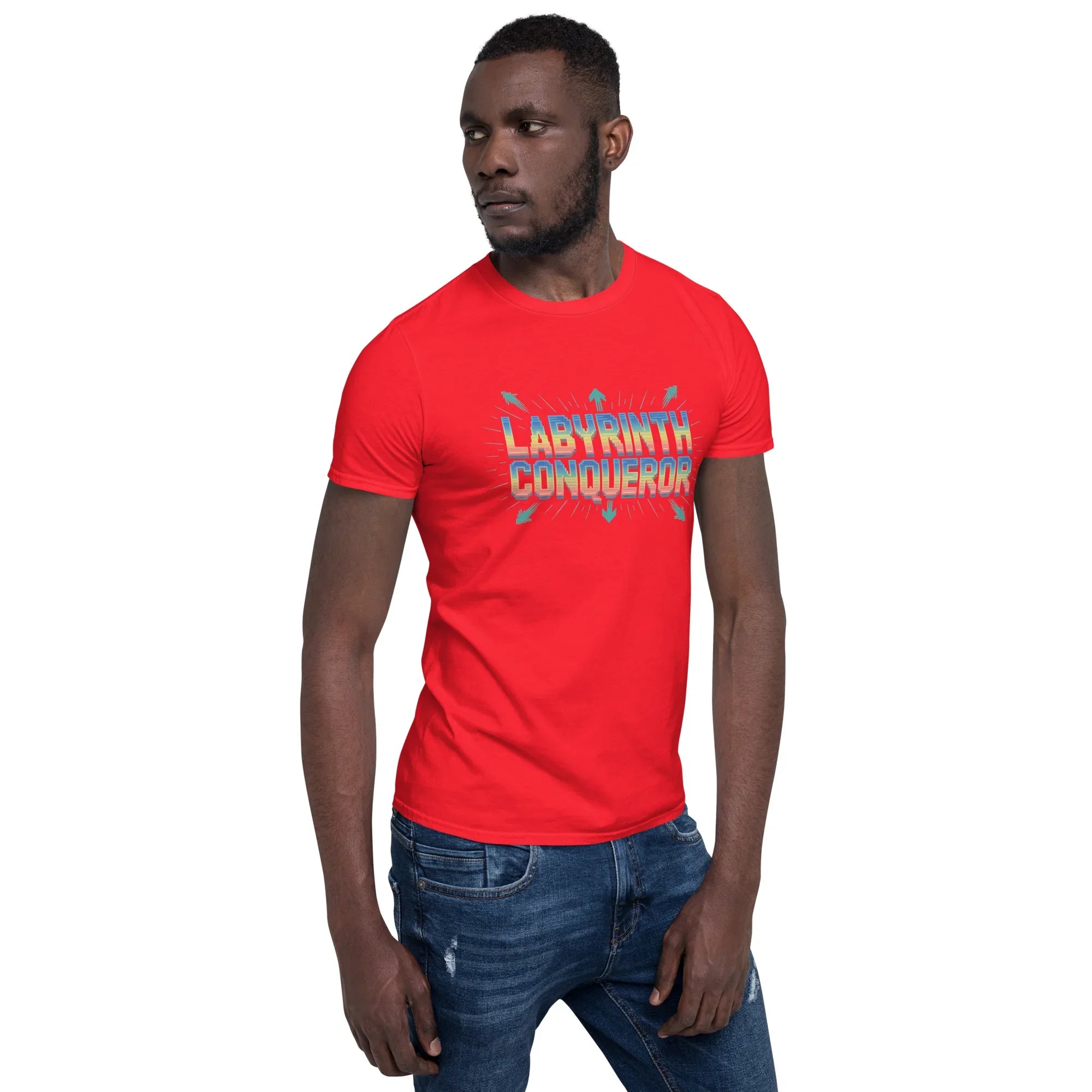 Dungeon Crawler Shirt – Pixel Labyrinth Conqueror Tee - RaZits