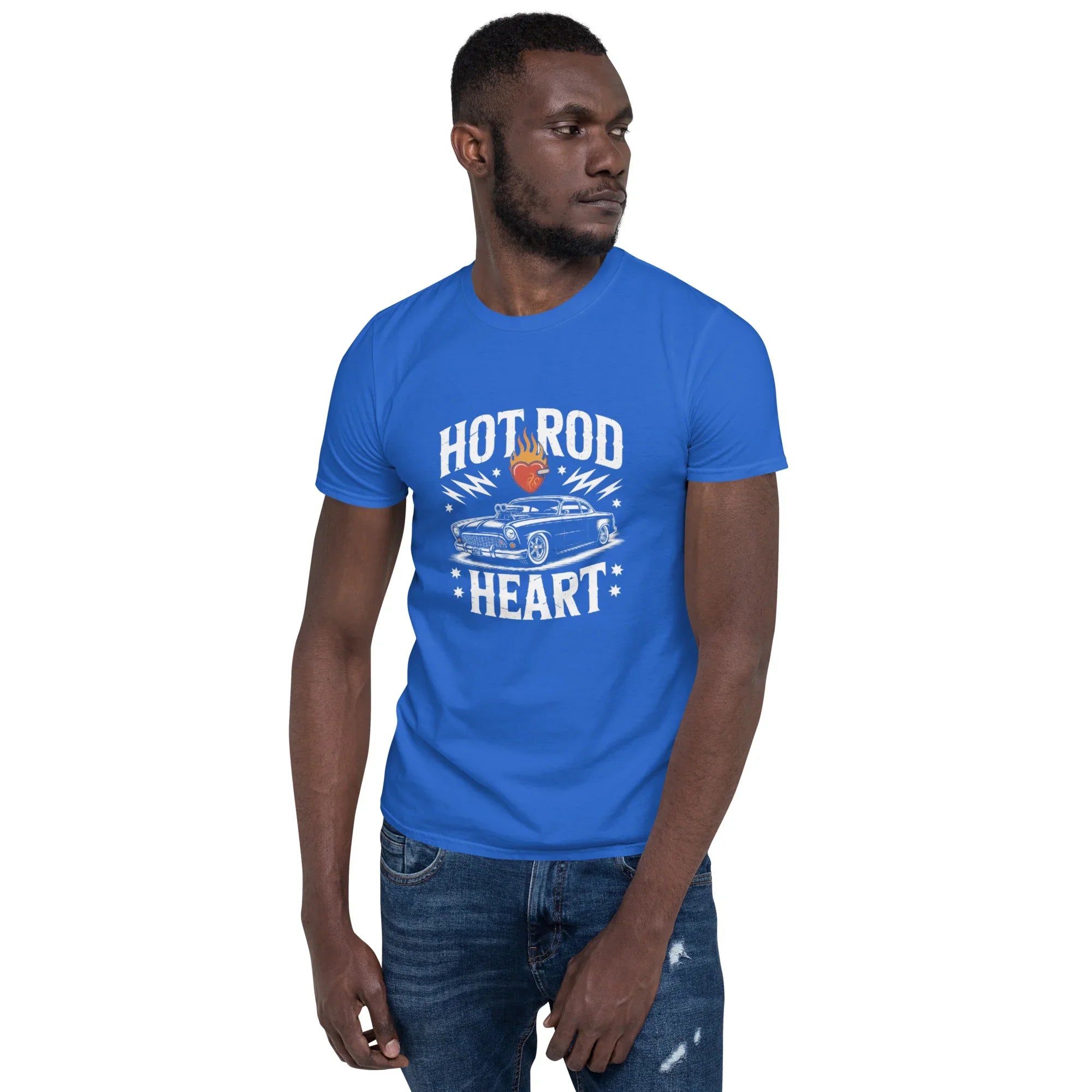 Hot Rod Heart Muscle Car Tee - RaZits