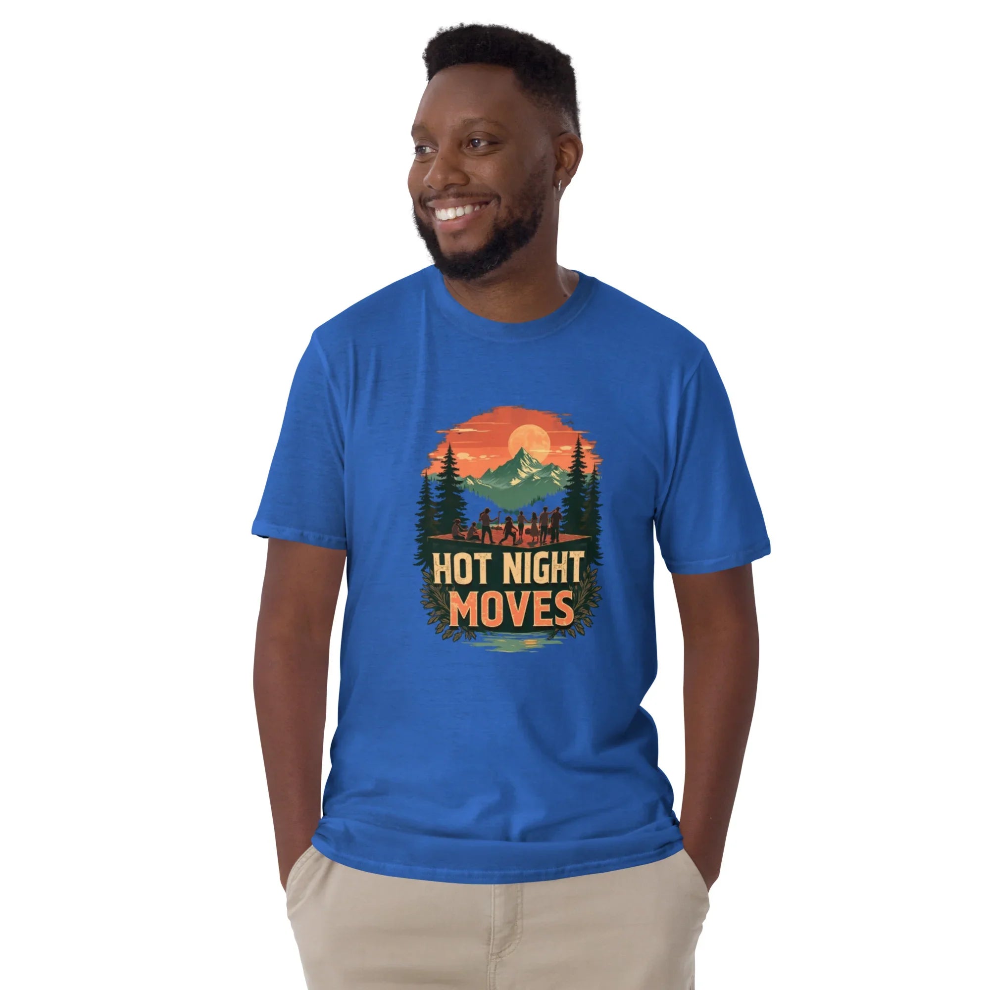 Hot Night Moves Sunset Dance Tee - RaZits