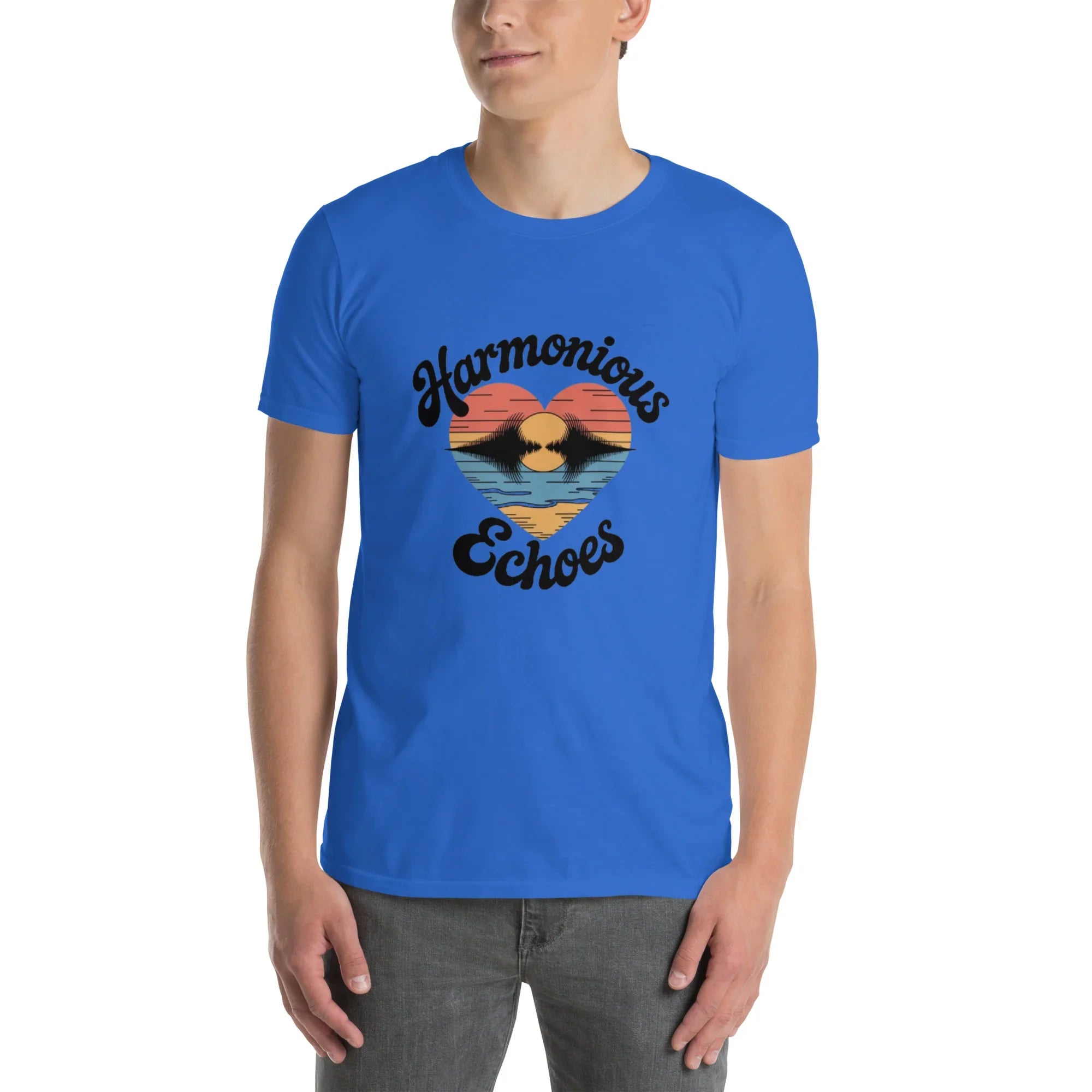 Harmonious Echoes Waveform Tee - RaZits