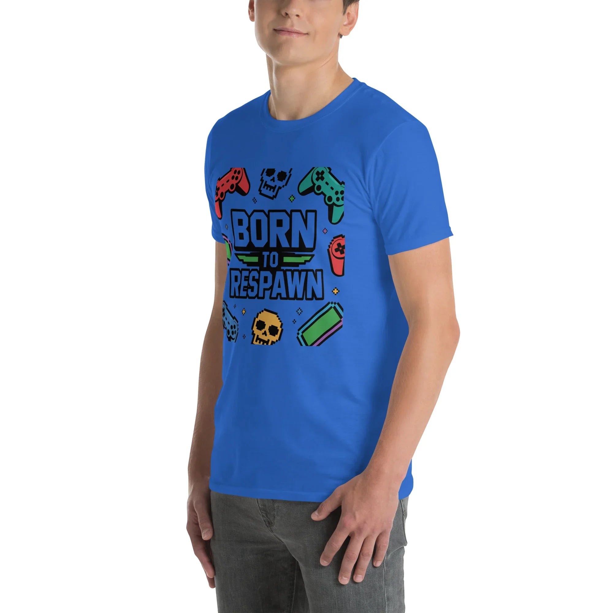 Born to Respawn Shirt – Retro Gamer Comeback Tee - RaZits