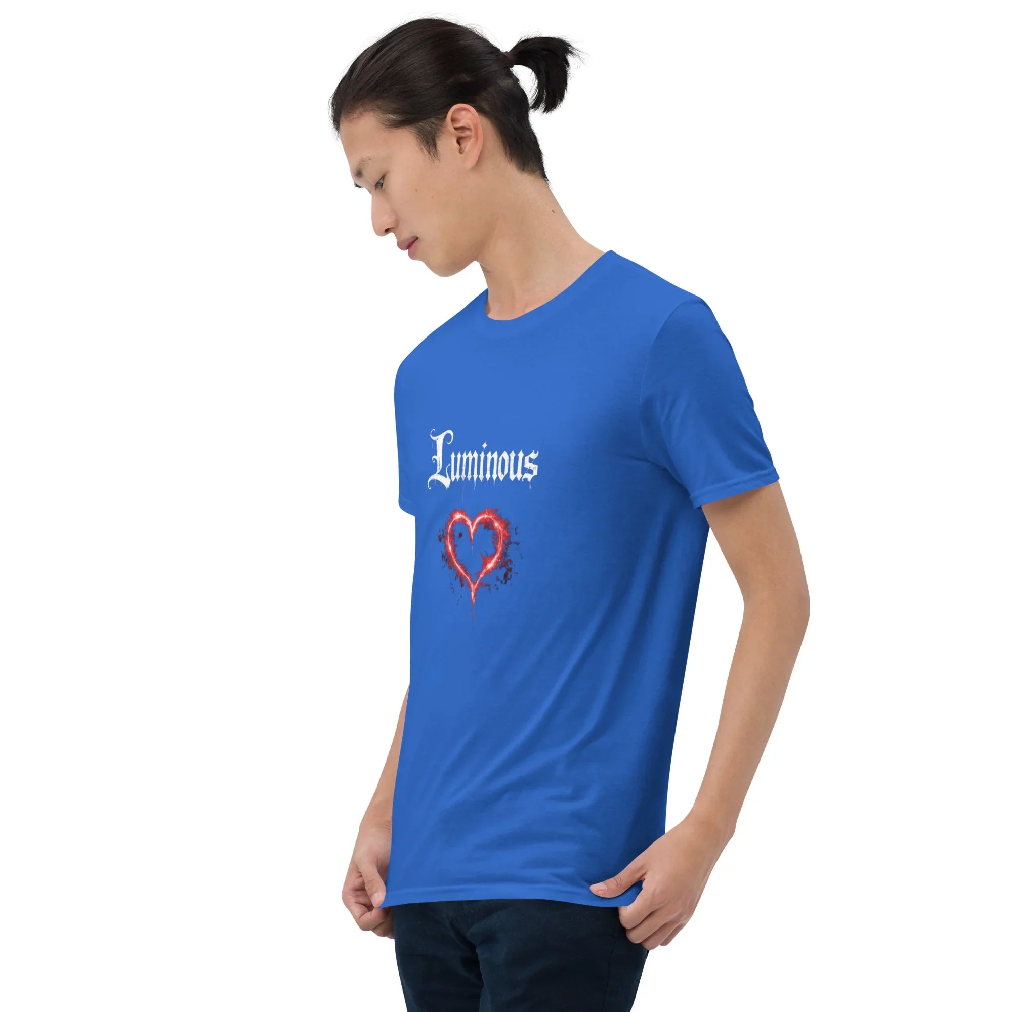 Luminous Lyrics Heart Glow Tee - RaZits