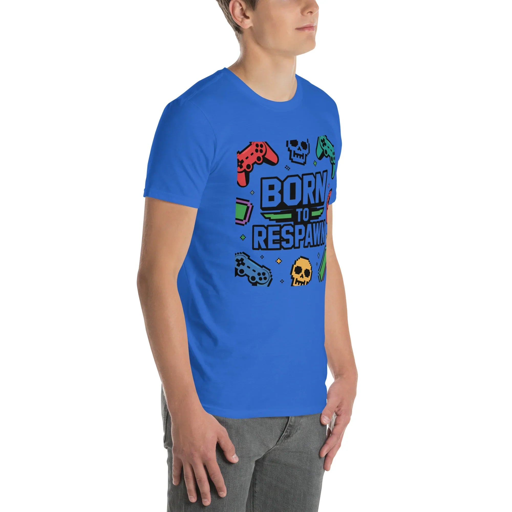 Born to Respawn Shirt – Retro Gamer Comeback Tee - RaZits