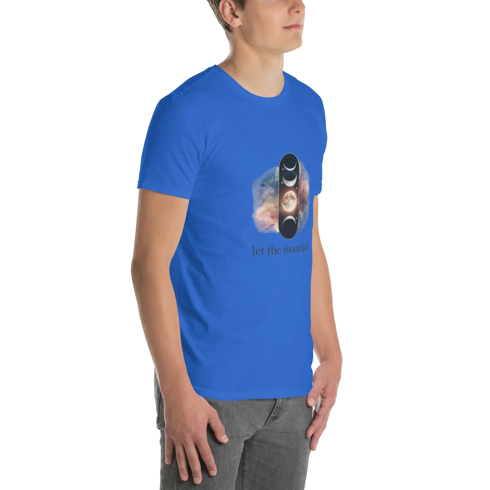 Let the Moon Lead T-Shirt – Phases & Saturn Design - RaZits