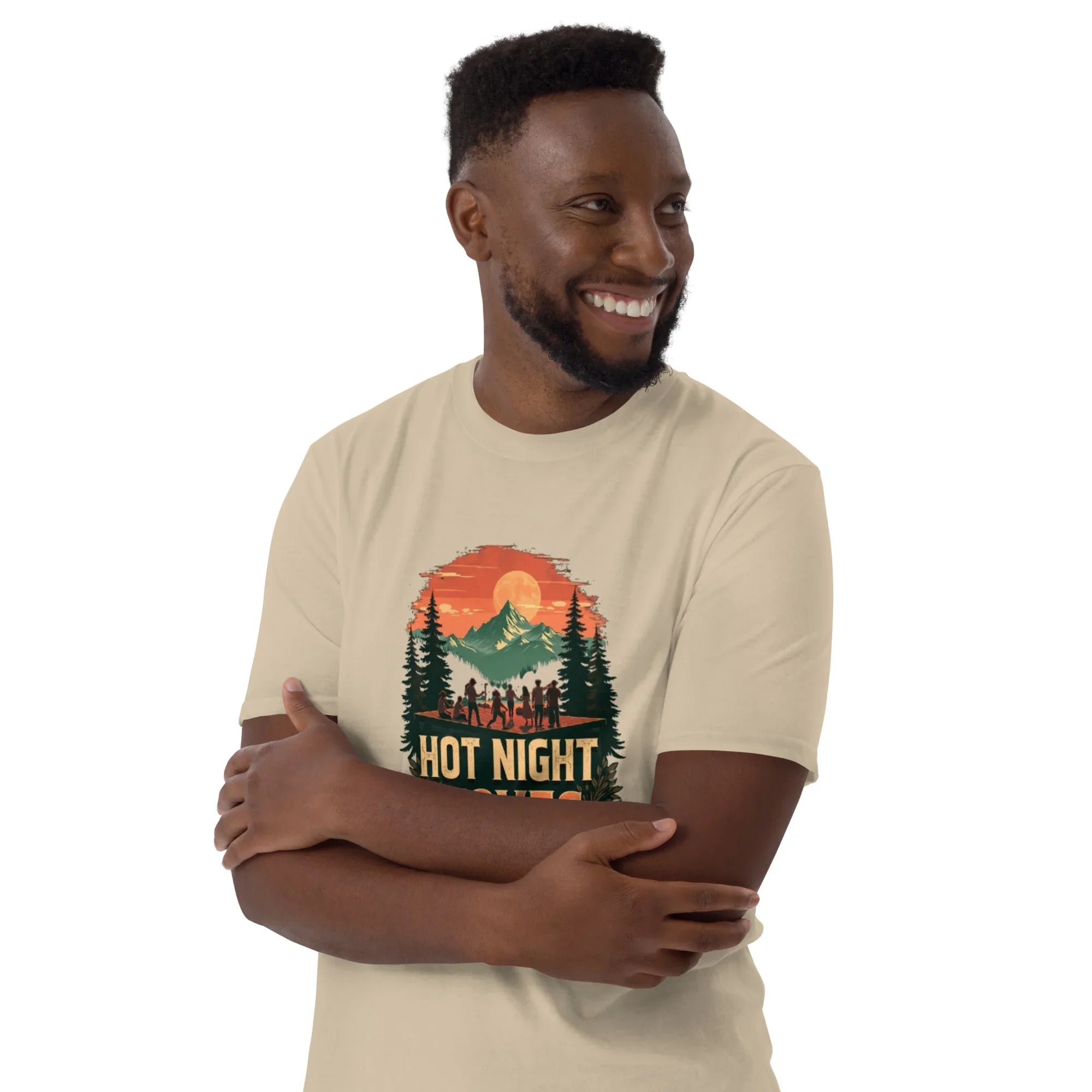 Hot Night Moves Sunset Dance Tee - RaZits