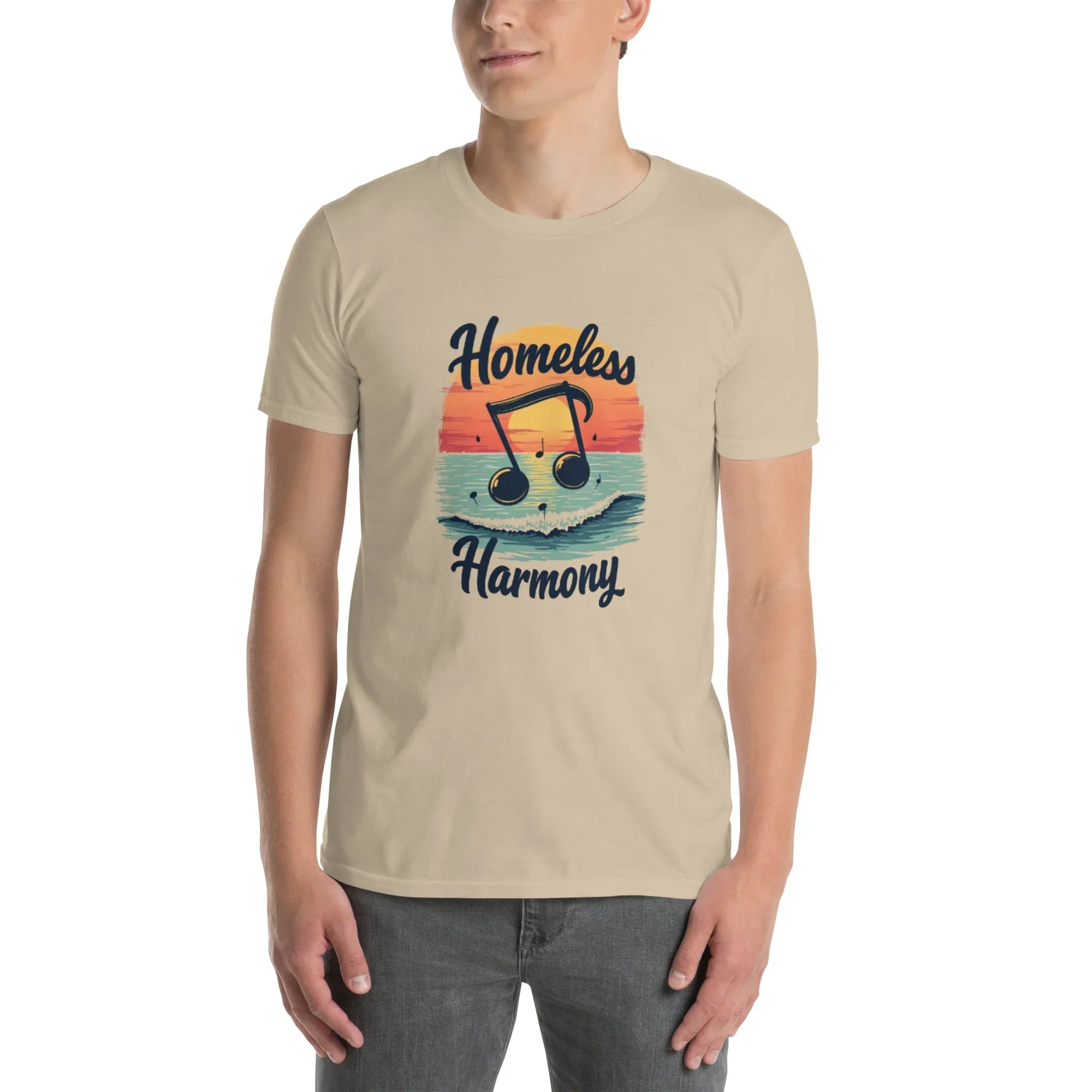 Homeless Harmony Sunset Music Tee - RaZits