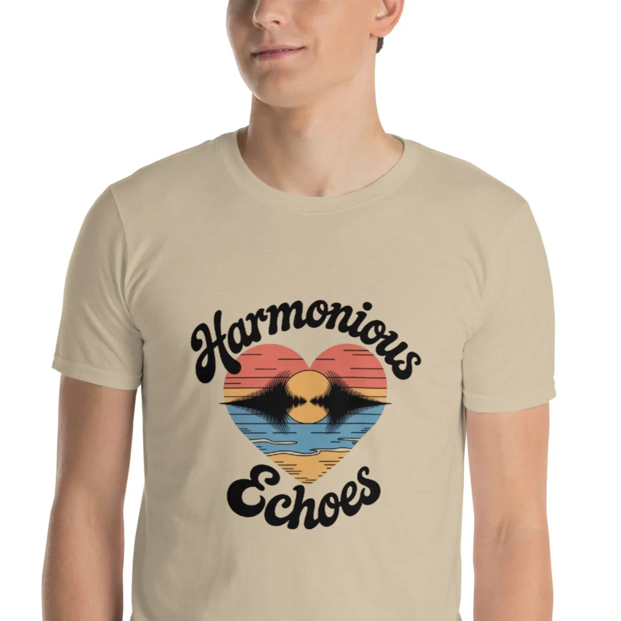 Harmonious Echoes Waveform Tee - RaZits