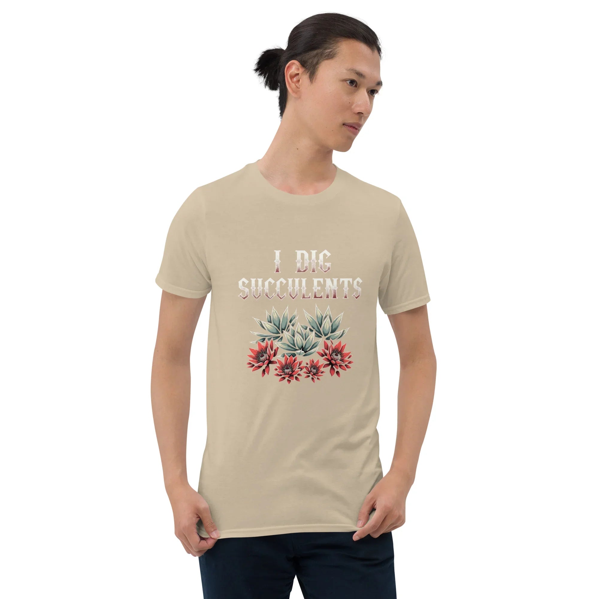 Succulent Lover T-Shirt – I Dig Succulents Graphic Tee - RaZits