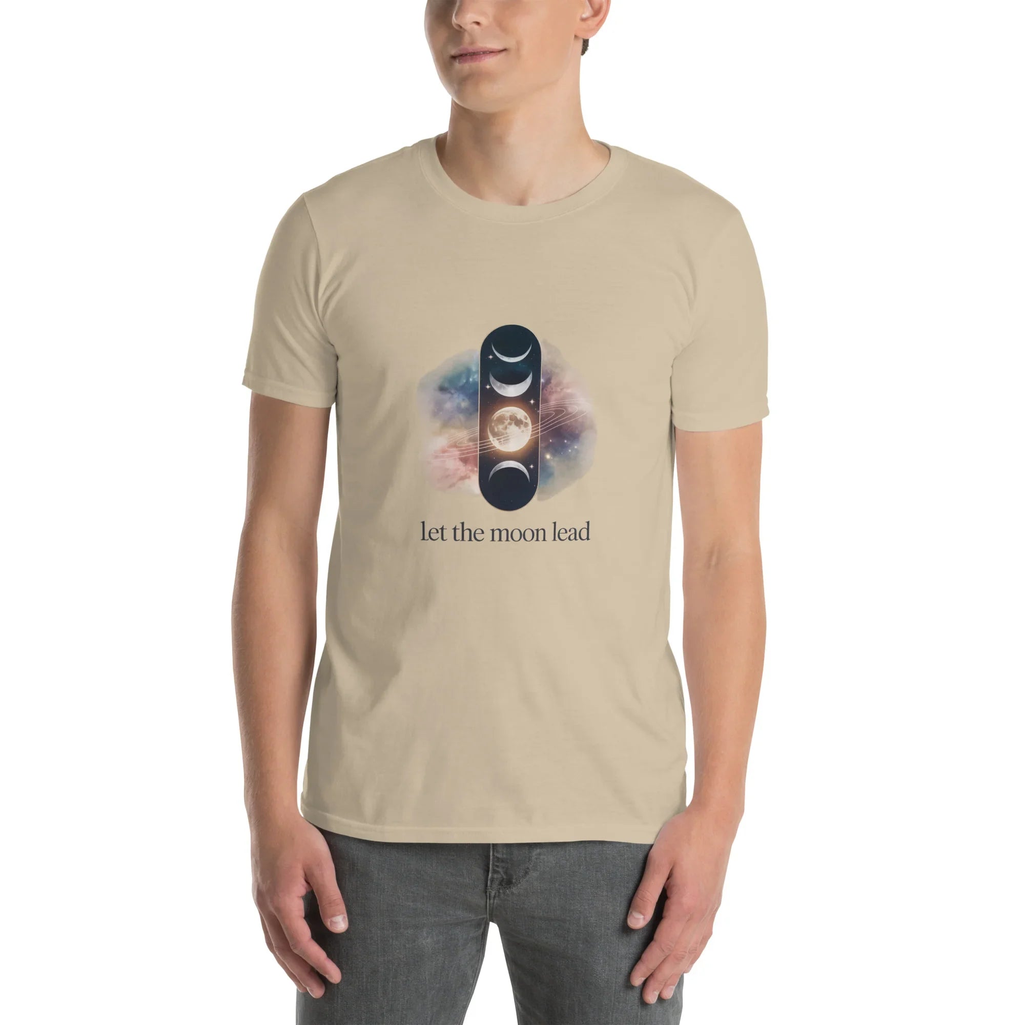 Let the Moon Lead T-Shirt – Phases & Saturn Design - RaZits