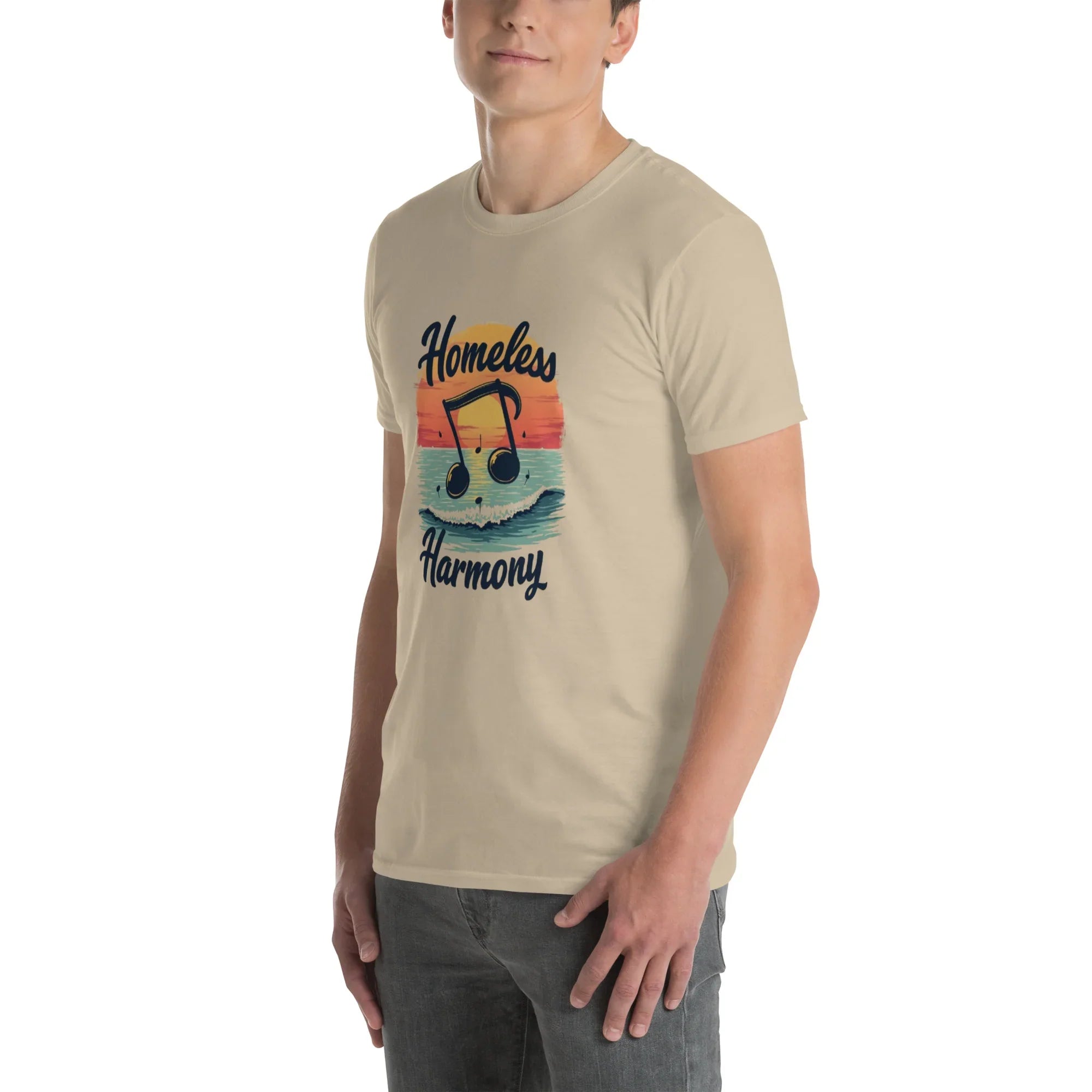 Homeless Harmony Sunset Music Tee - RaZits