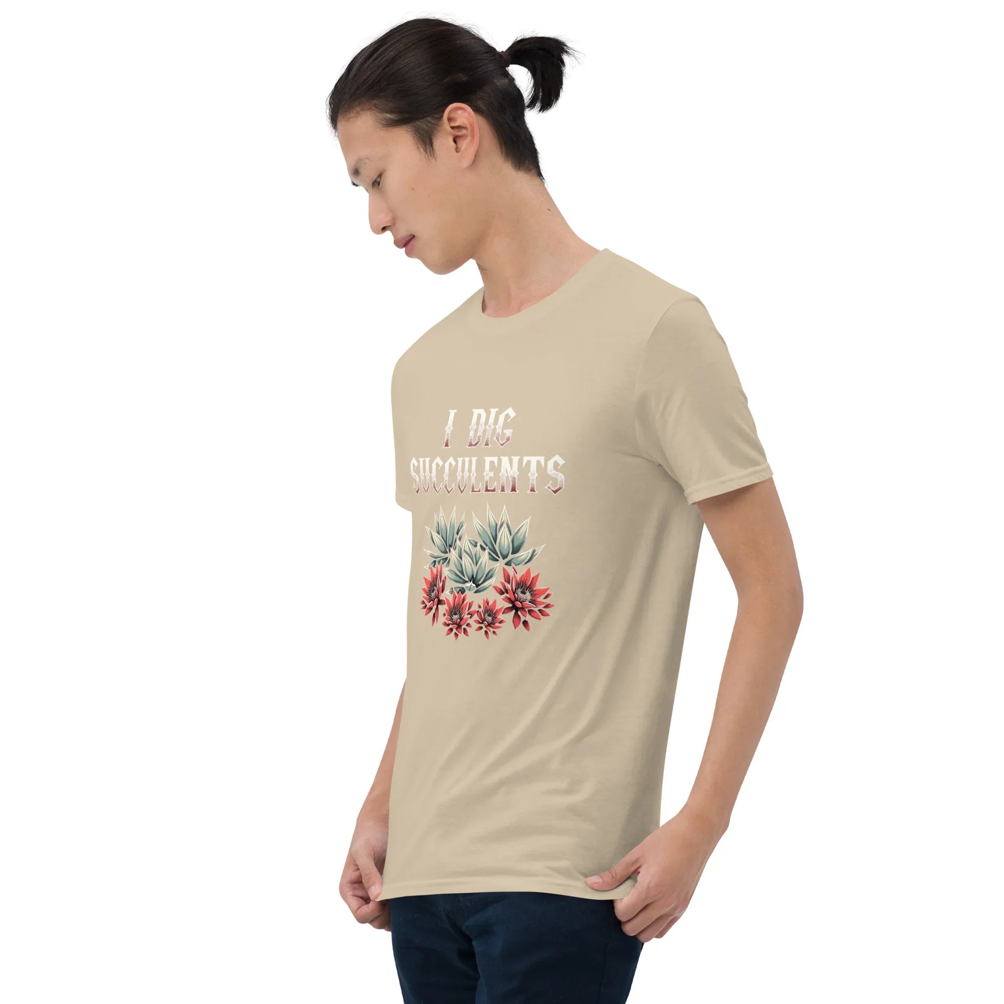 Succulent Lover T-Shirt – I Dig Succulents Graphic Tee - RaZits