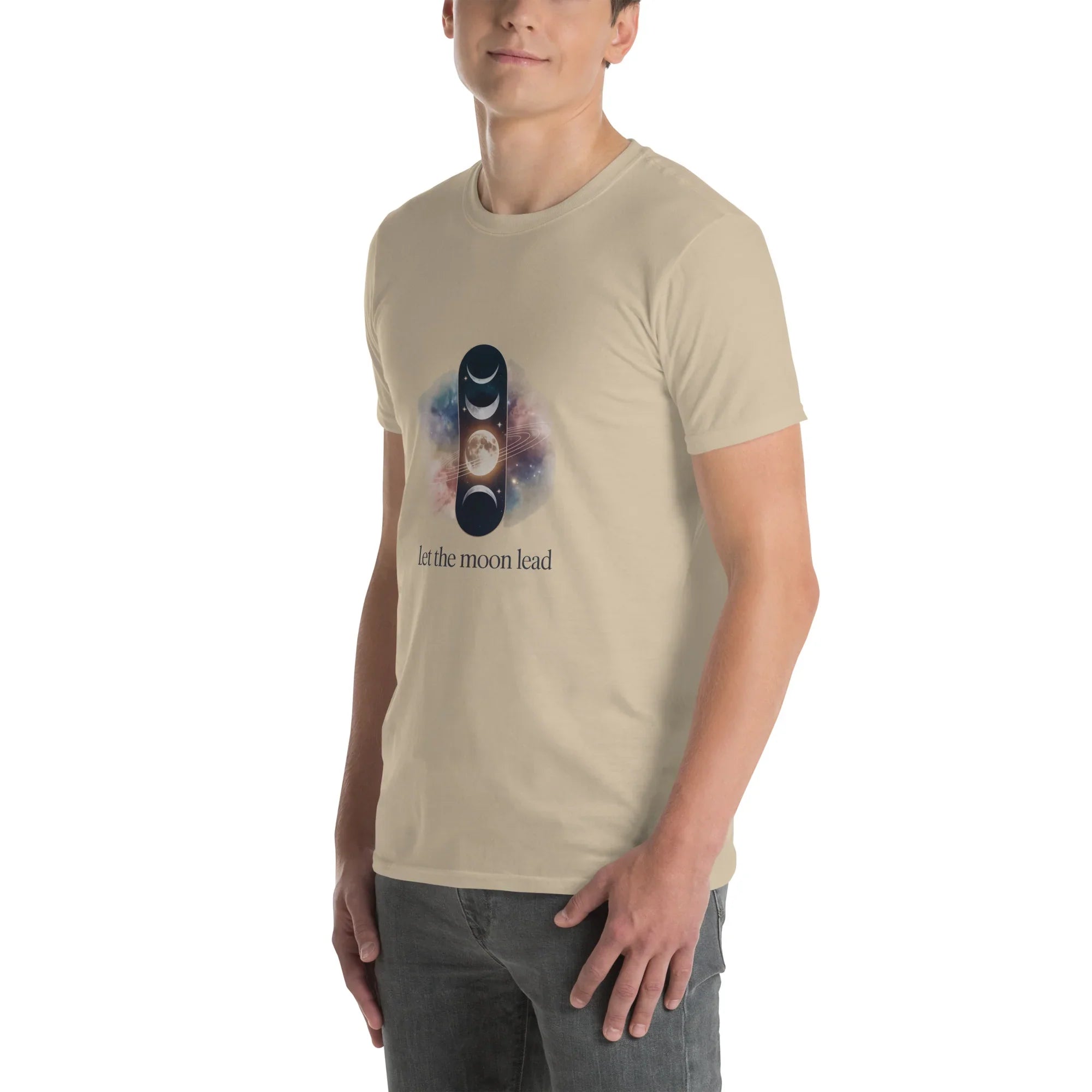 Let the Moon Lead T-Shirt – Phases & Saturn Design - RaZits