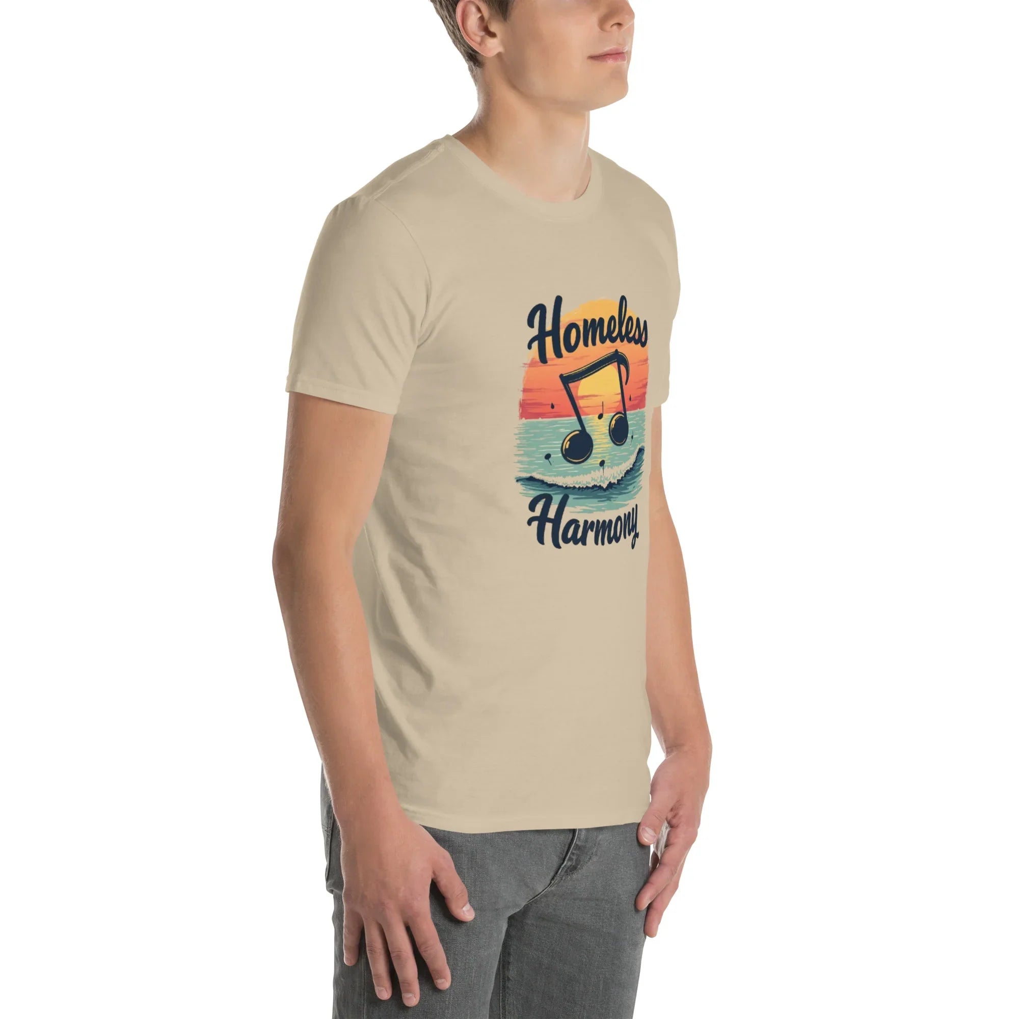Homeless Harmony Sunset Music Tee - RaZits